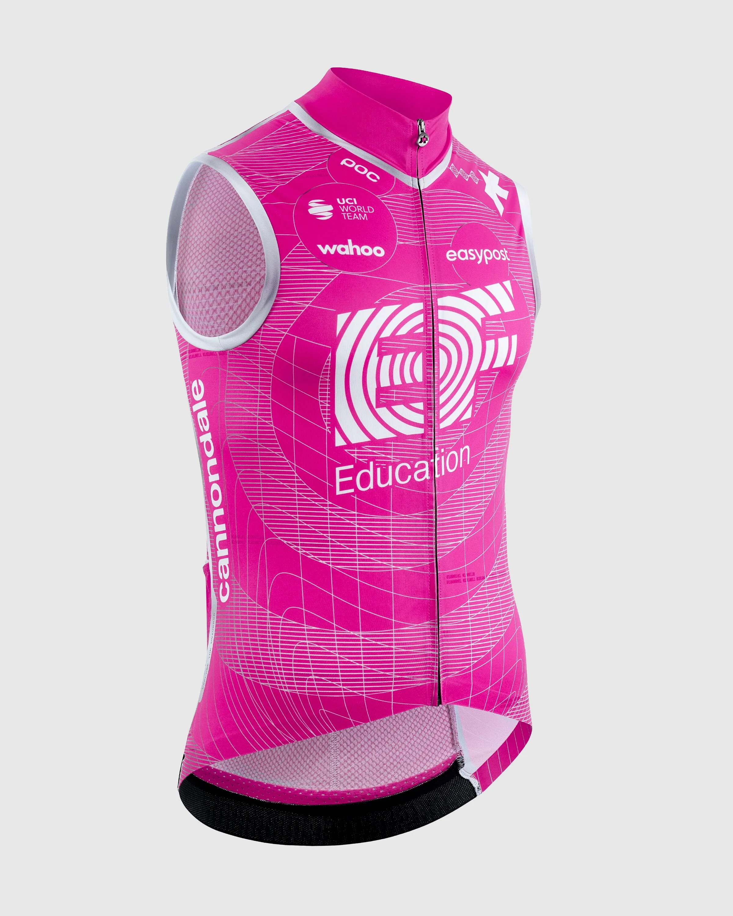 ASSOS EQUIPE R Spring Fall Gilet S11 EF - Pink - Image 3