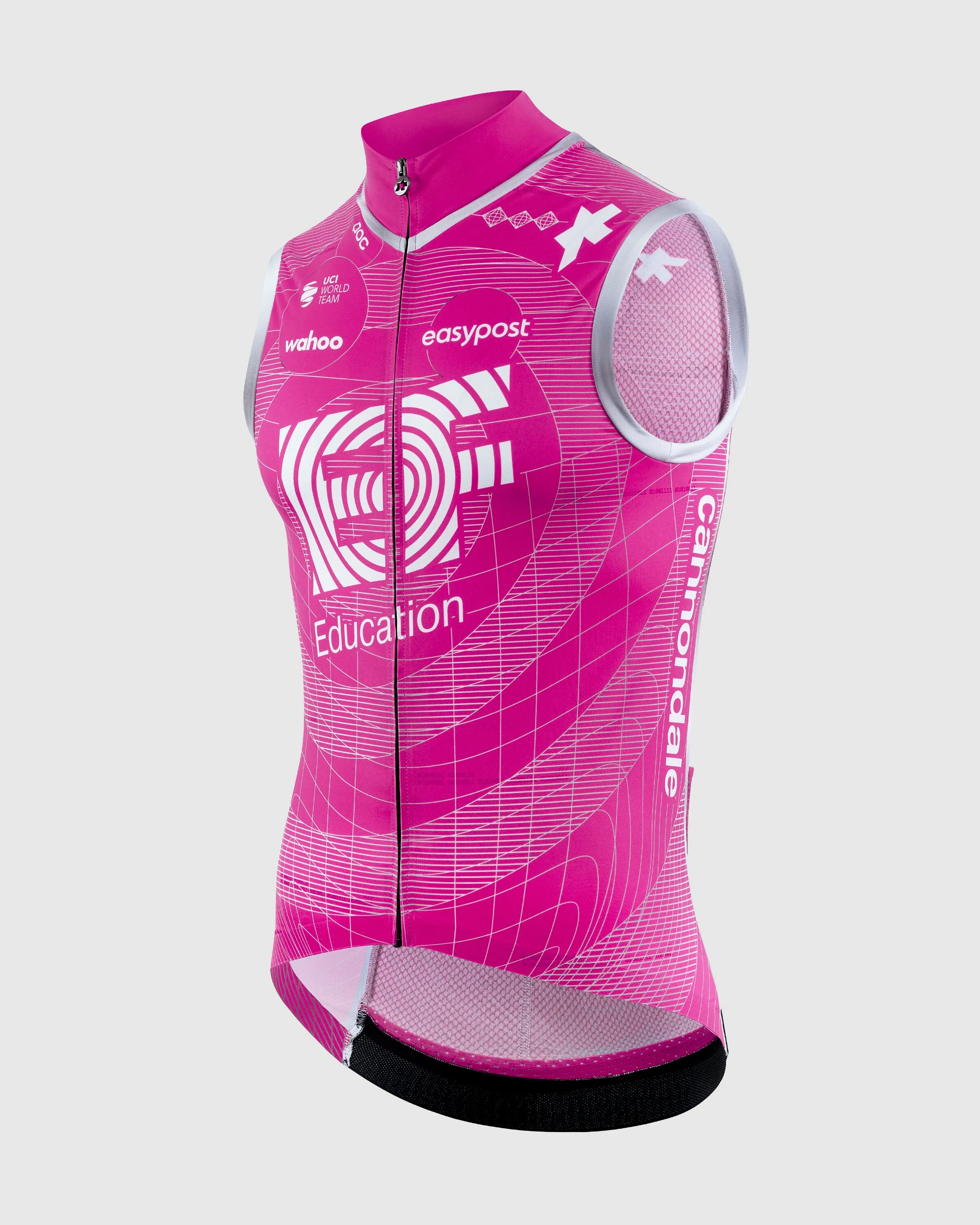 ASSOS EQUIPE R Spring Fall Gilet S11 EF - Pink - Image 4