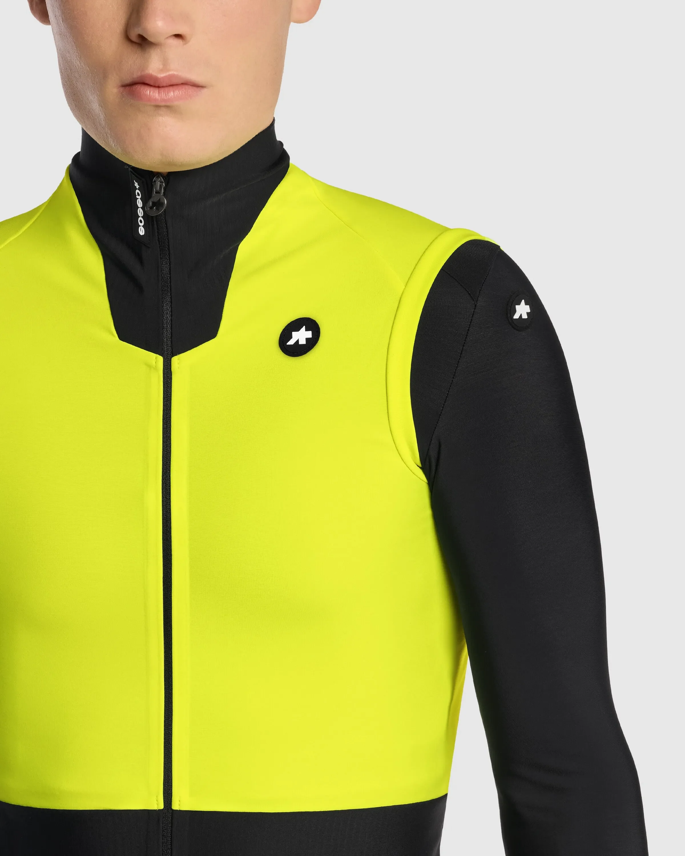 ASSOS EQUIPE R Spring Fall Gilet S11 - Yellow - Image 8