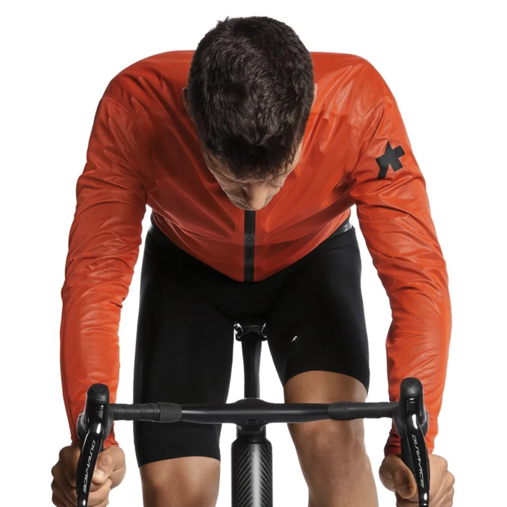ASSOS Equipe RS Rain Jacket Targa - Propeller Orange - Image 4