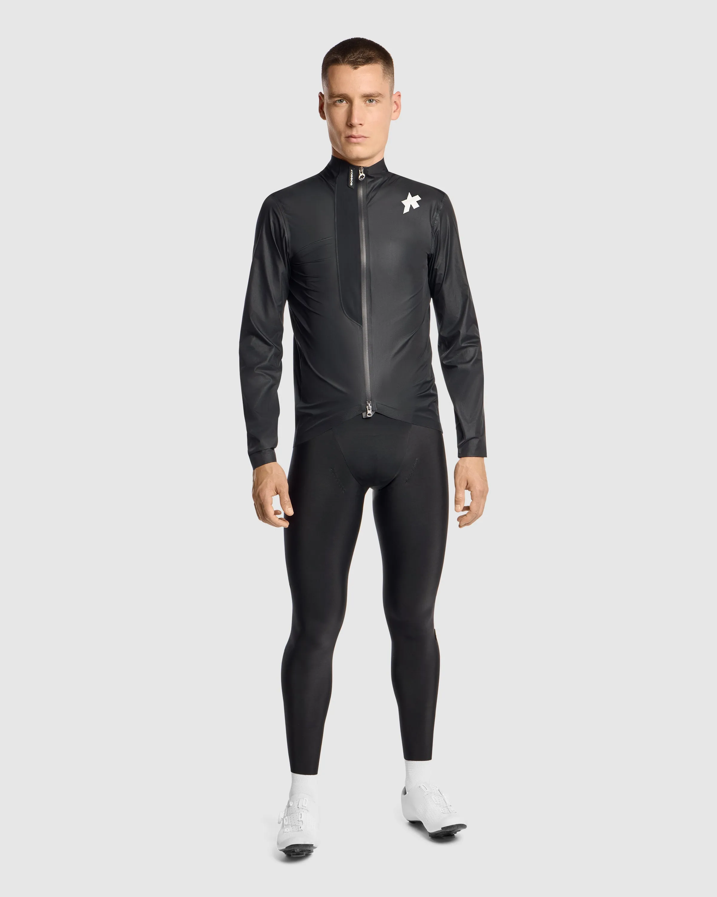 ASSOS EQUIPE RS Schlosshund Rain Jacket S11 - Black - Image 9