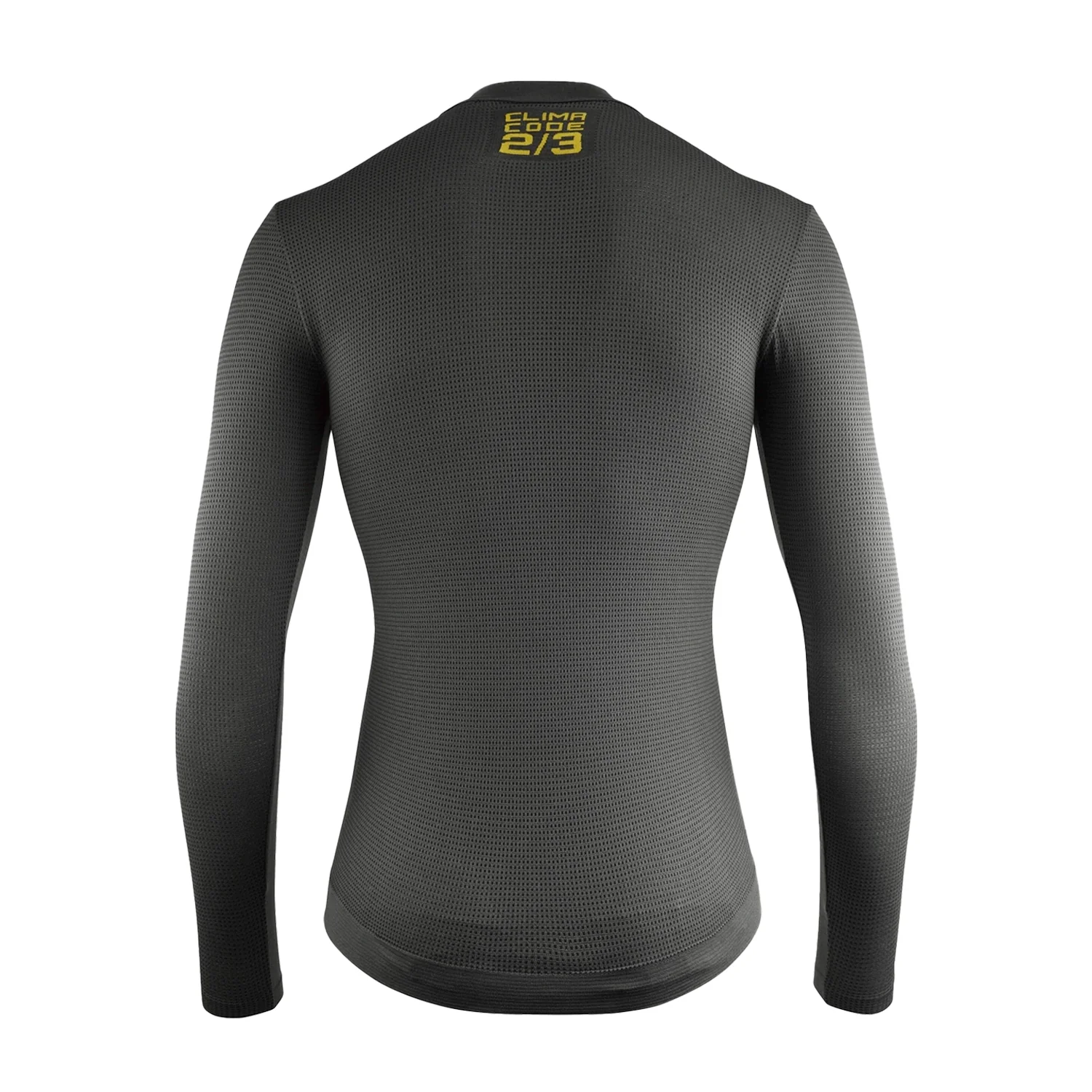 ASSOS Spring Fall Long Sleeve Skin Layer P1 - Anthracite Grey - Image 2