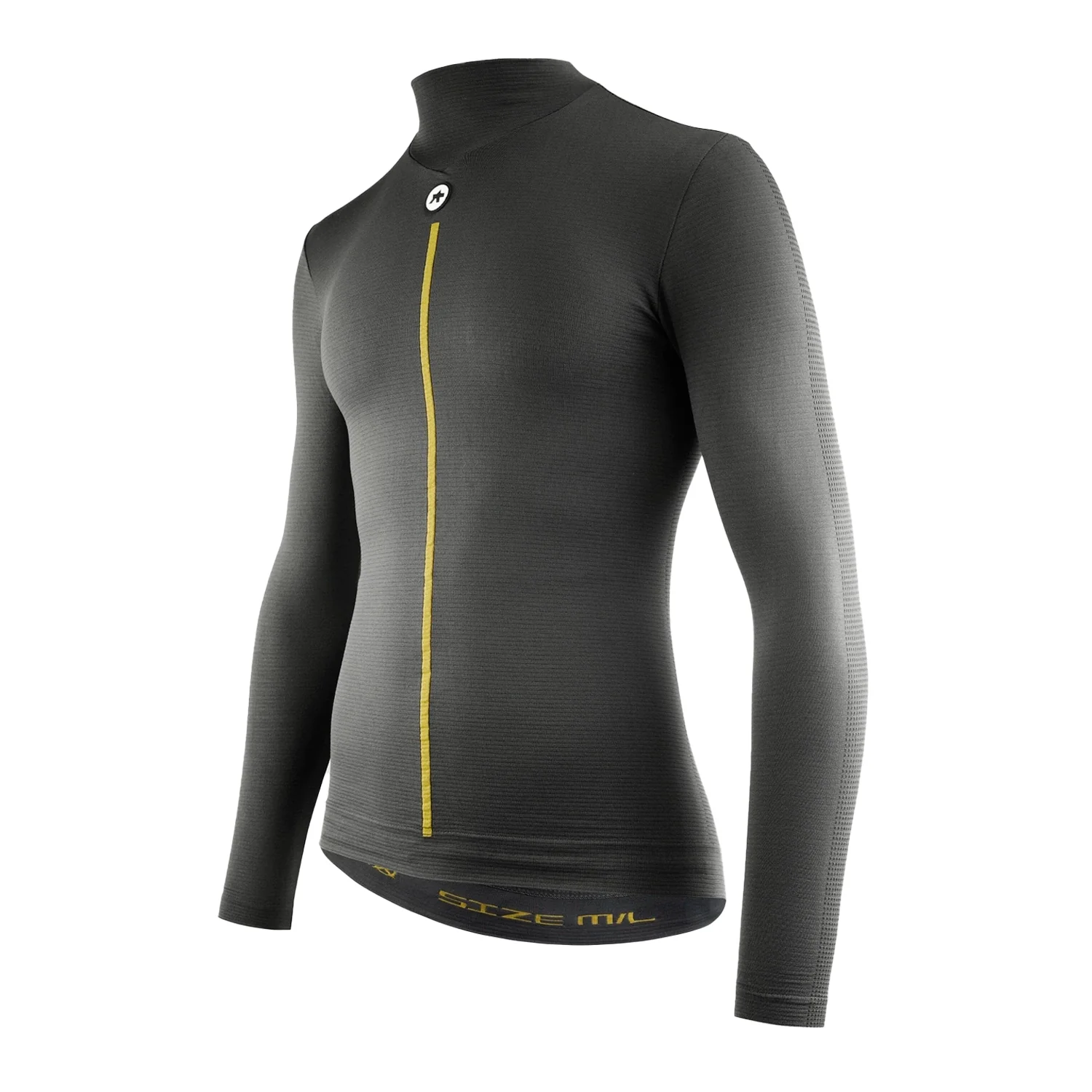 ASSOS Spring Fall Long Sleeve Skin Layer P1 - Anthracite Grey - Image 3