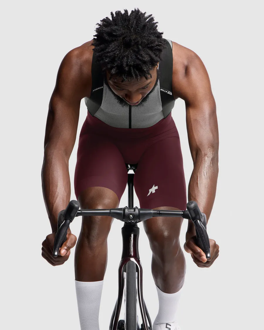 ASSOS Mille GT Bib Shorts S11 - Burgundy Red - Image 7
