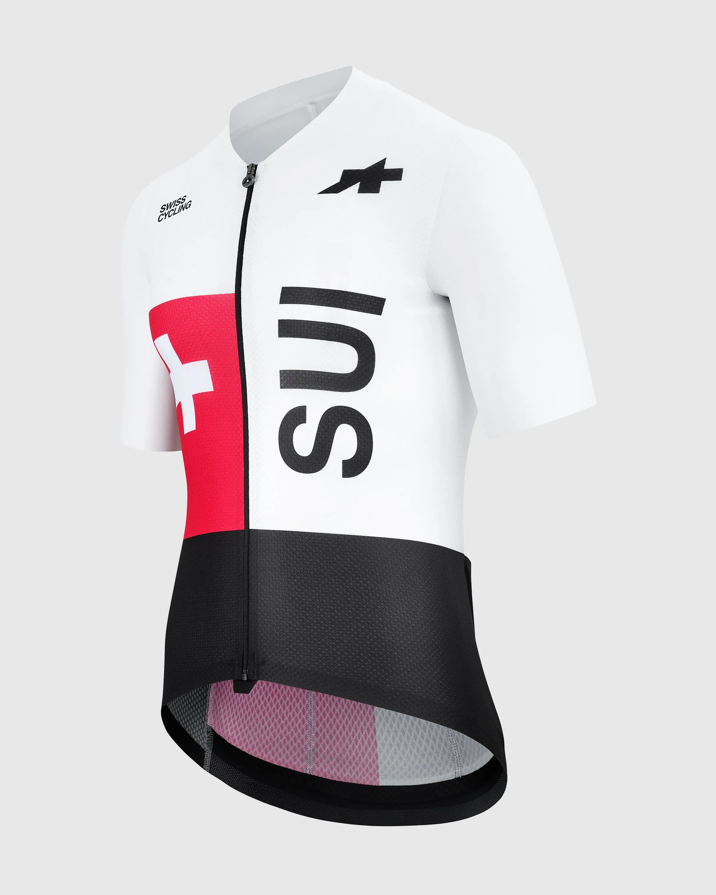ASSOS Mille GT Jersey S11 EVO Swiss Cycling Replica 2026 - White - Image 4