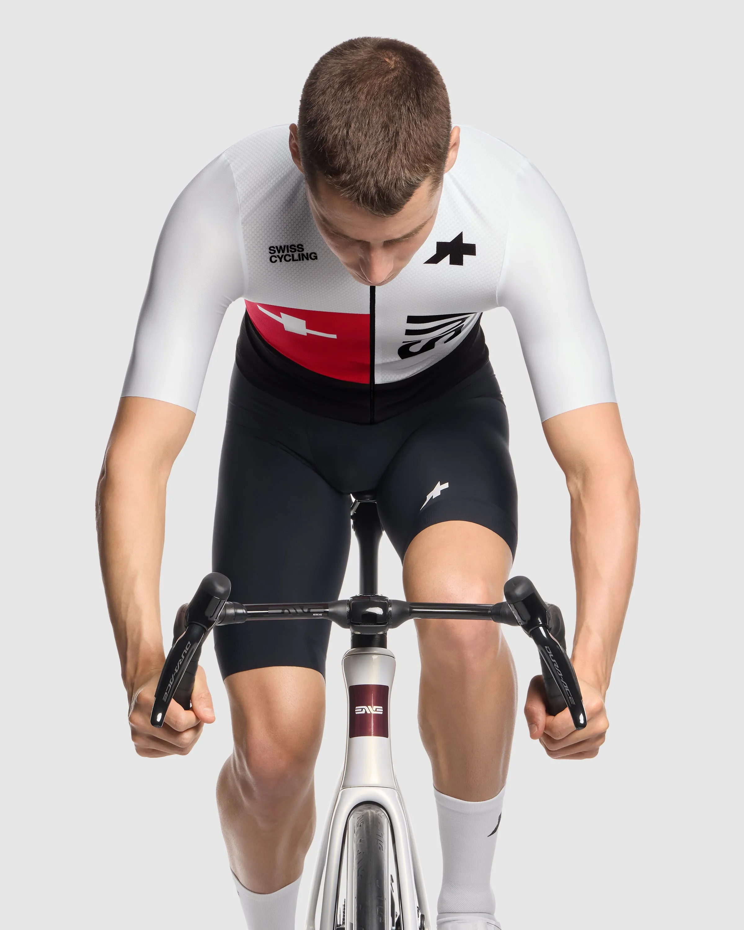 ASSOS Mille GT Jersey S11 EVO Swiss Cycling Replica 2026 - White - Image 5