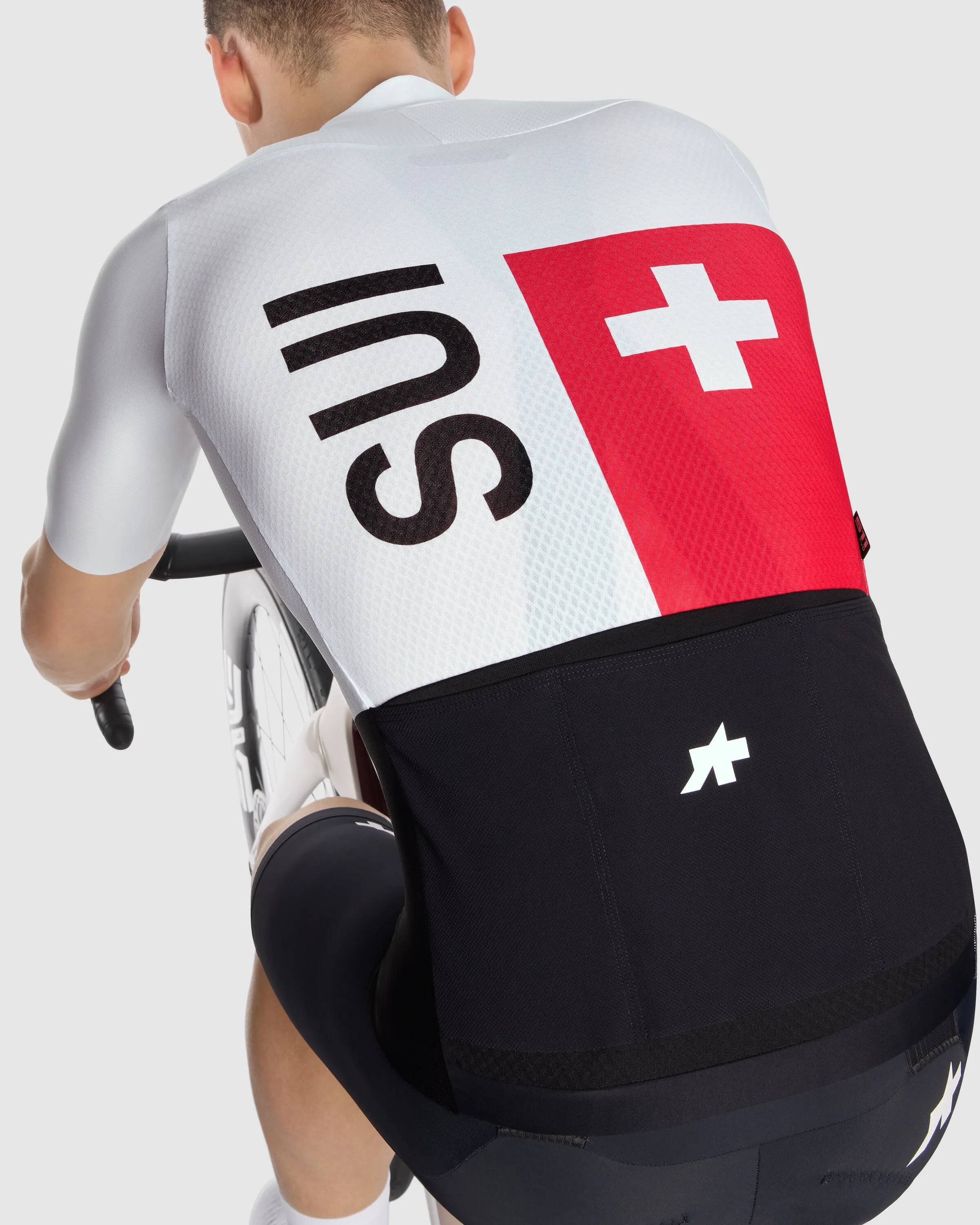 ASSOS Mille GT Jersey S11 EVO Swiss Cycling Replica 2026 - White - Image 8