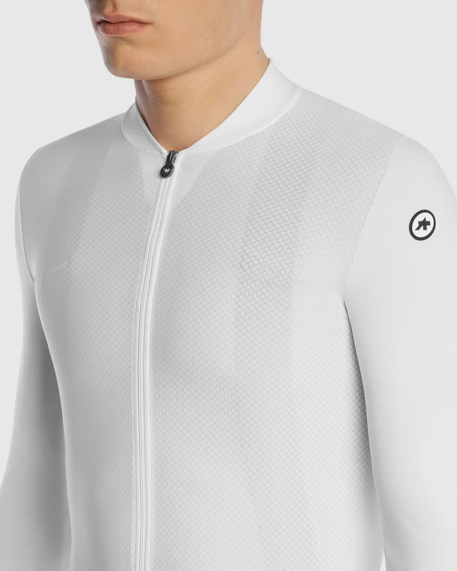 ASSOS Mille GT Long Sleeve Jersey S11 - White Series - Image 2