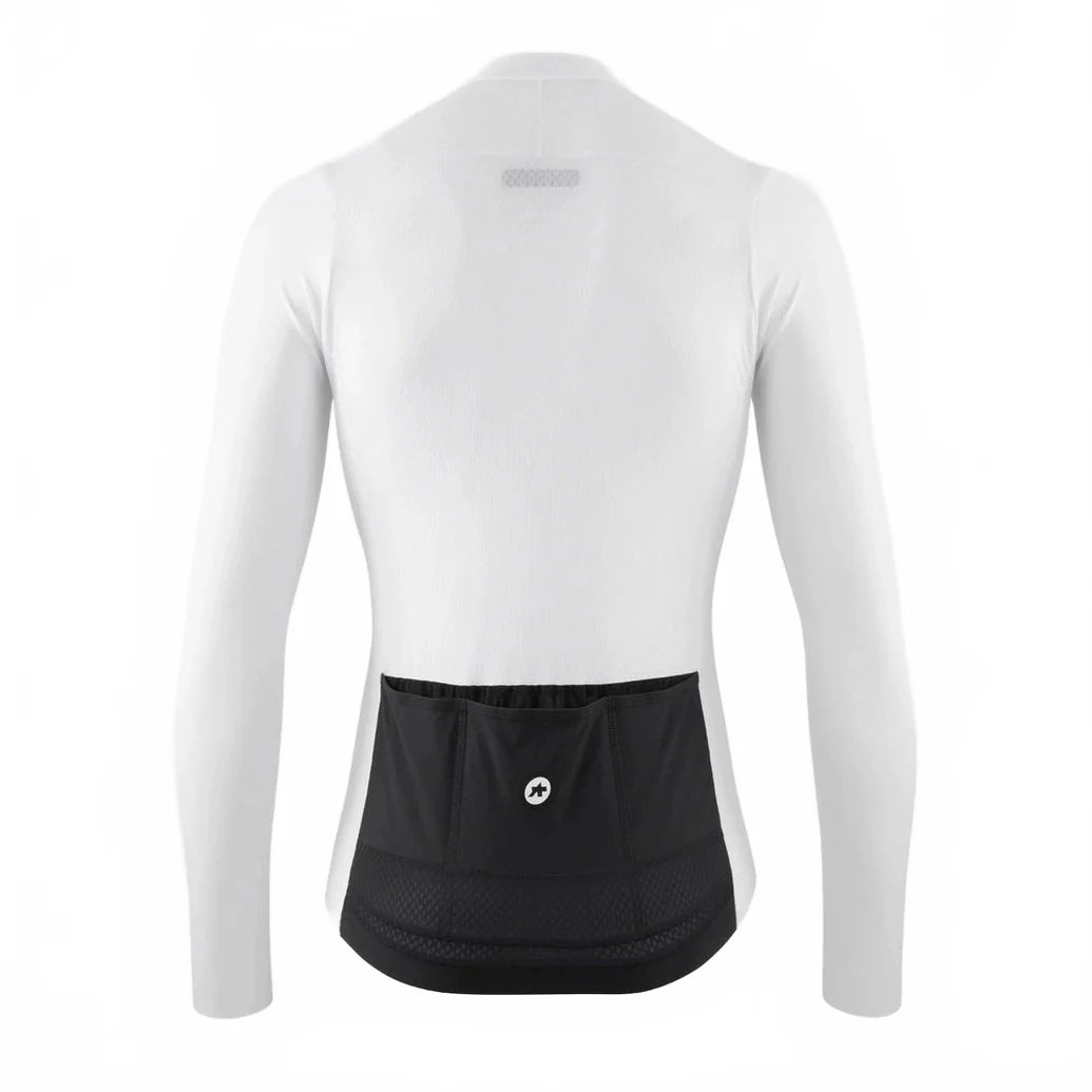ASSOS Mille GT Long Sleeve Jersey S11 - White Series - Image 3