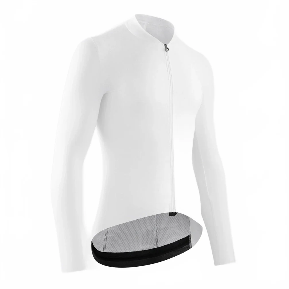 ASSOS Mille GT Long Sleeve Jersey S11 - White Series - Image 4