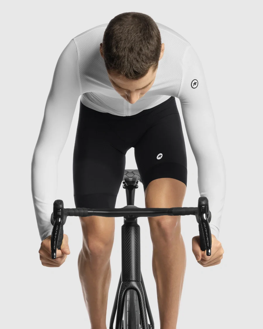 ASSOS Mille GT Long Sleeve Jersey S11 - White Series - Image 5