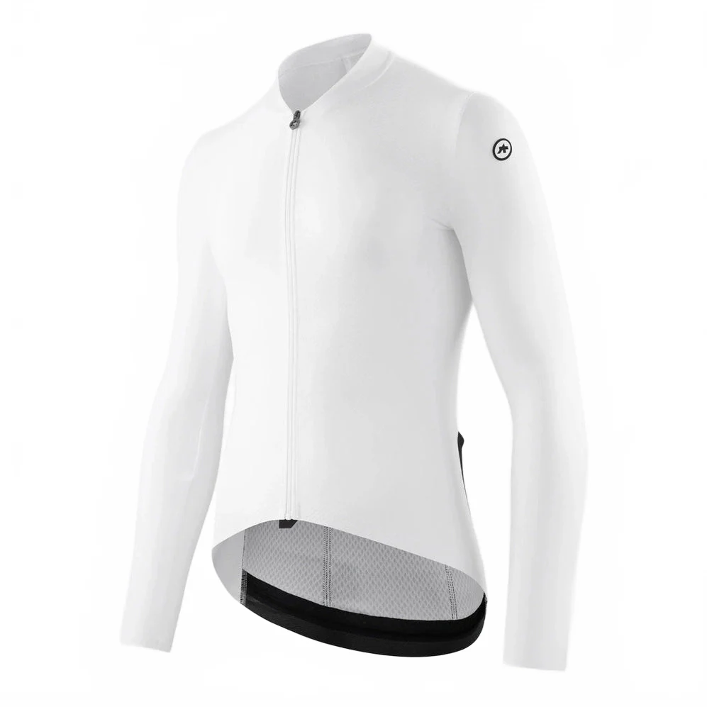 ASSOS Mille GT Long Sleeve Jersey S11 - White Series - Image 6