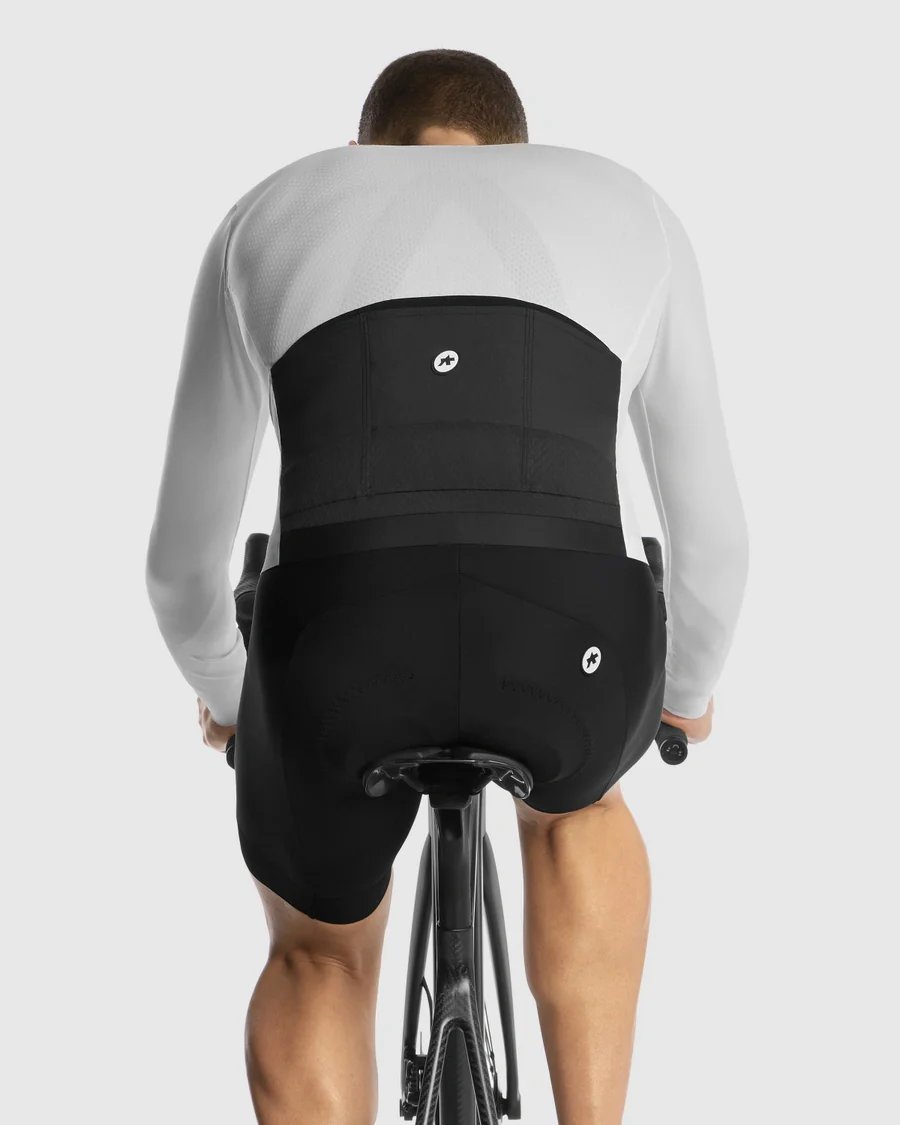 ASSOS Mille GT Long Sleeve Jersey S11 - White Series - Image 8