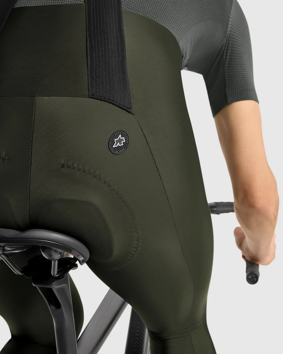 ASSOS Mille GT Spring Fall Bib Tights S11 - Deep Green - Image 6