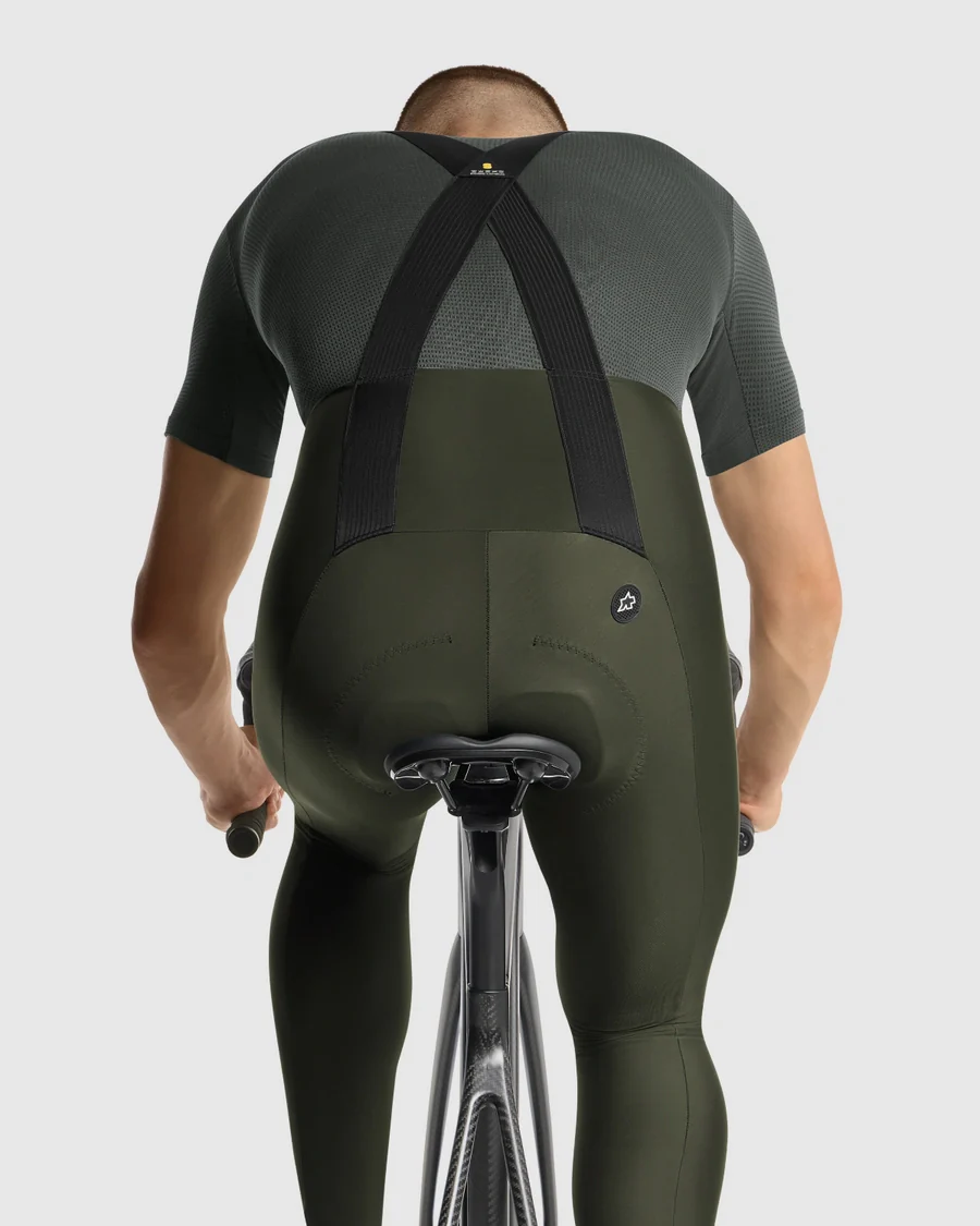 ASSOS Mille GT Spring Fall Bib Tights S11 - Deep Green - Image 7