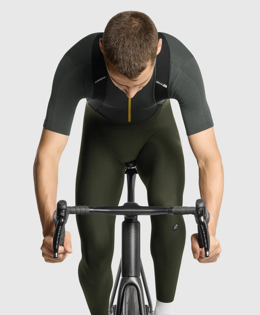 ASSOS Mille GT Spring Fall Bib Tights S11 - Deep Green - Image 8