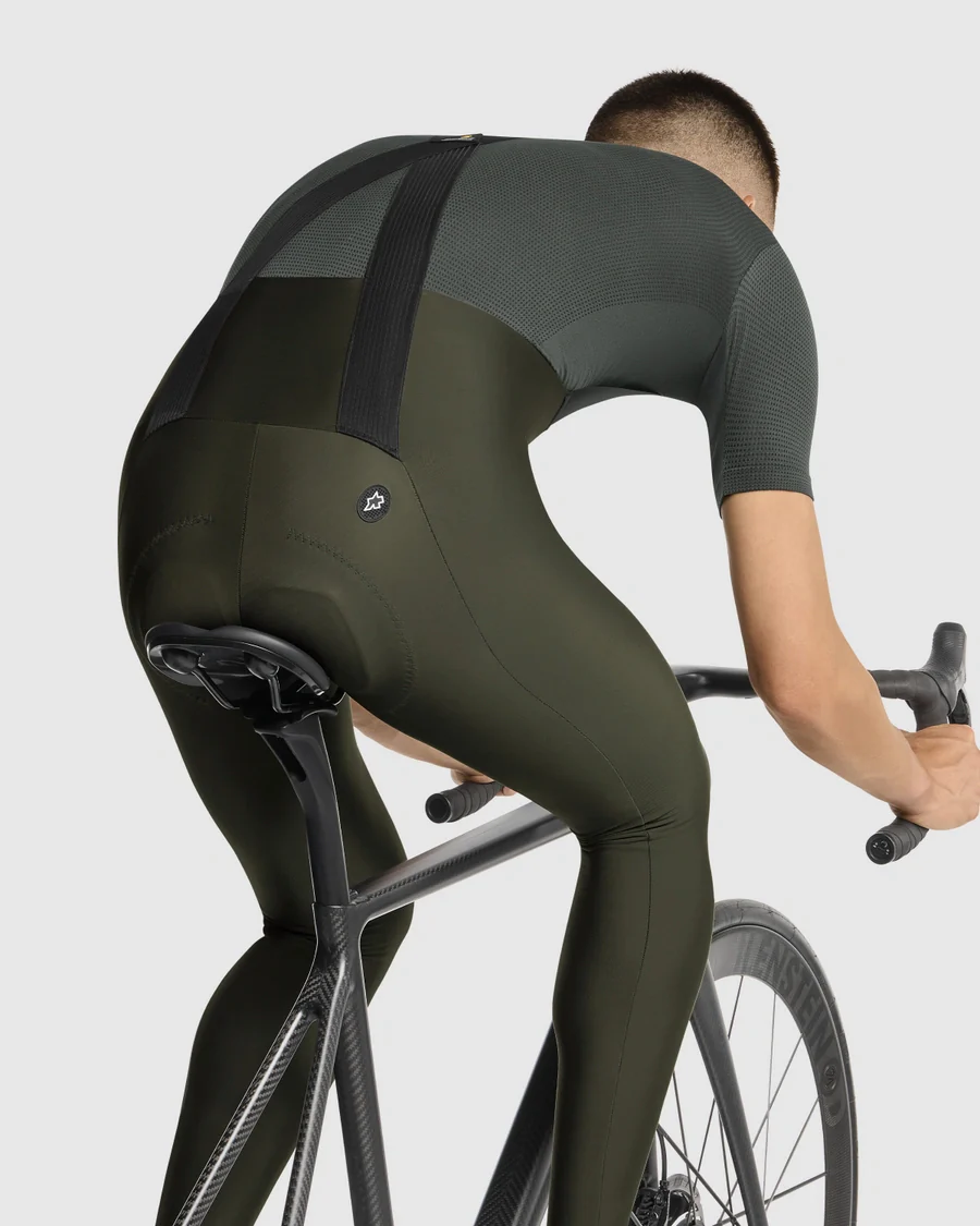 ASSOS Mille GT Spring Fall Bib Tights S11 - Deep Green - Image 9