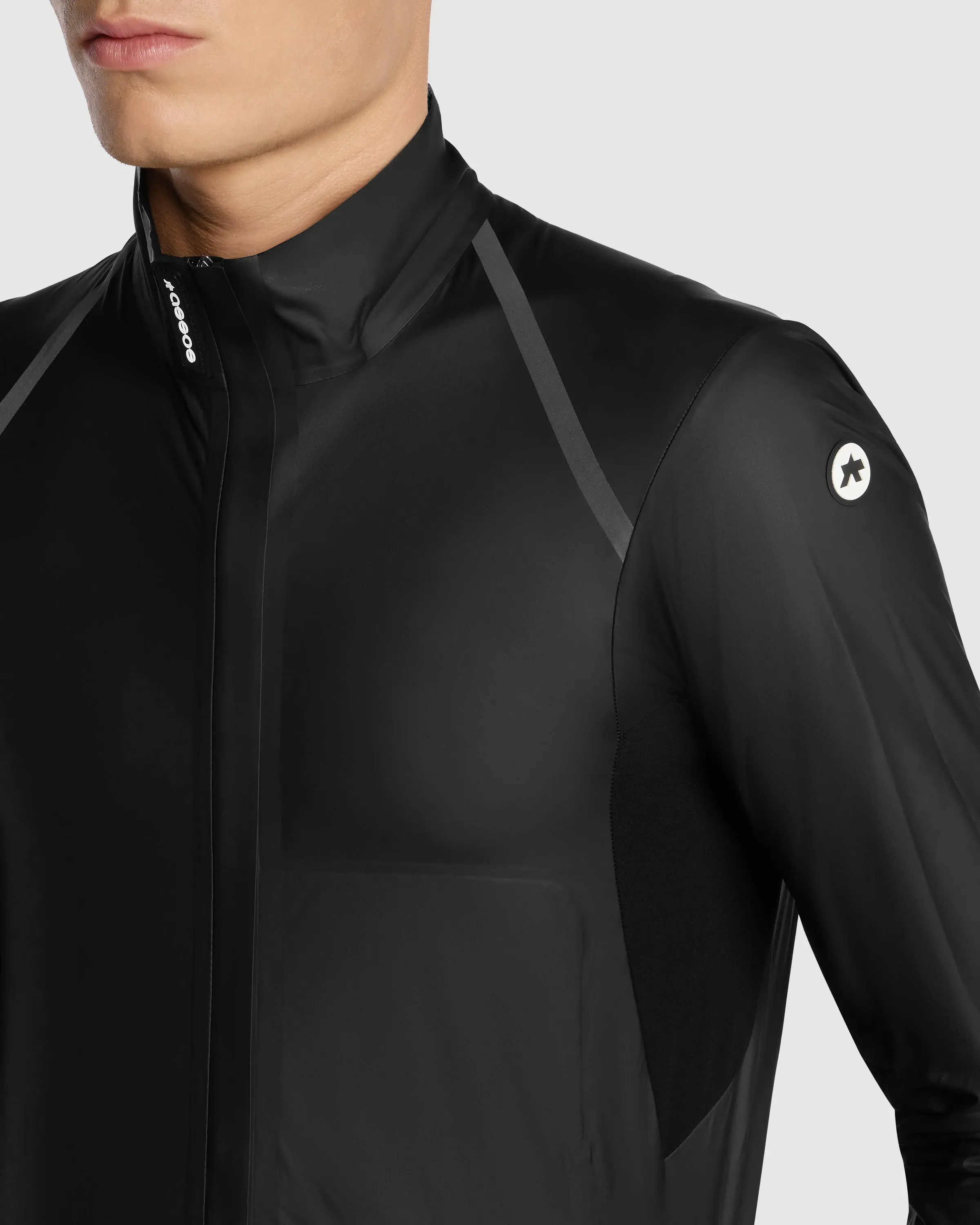 ASSOS MILLE GTS WASSERSCHNAUZE Rain Jacket S11 - Black - Image 9