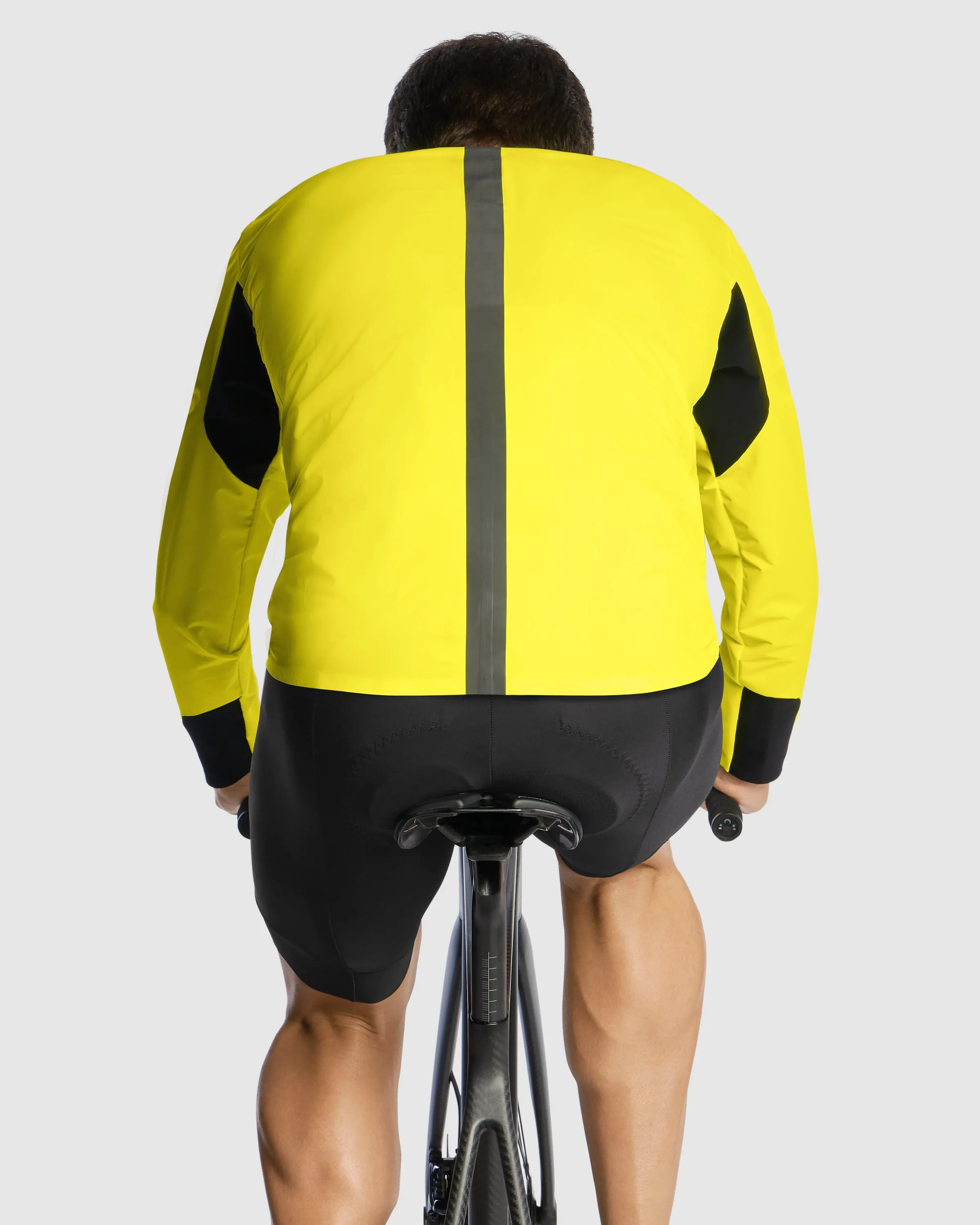 ASSOS MILLE GTS WASSERSCHNAUZE Rain Jacket S11 - Yellow - Image 6
