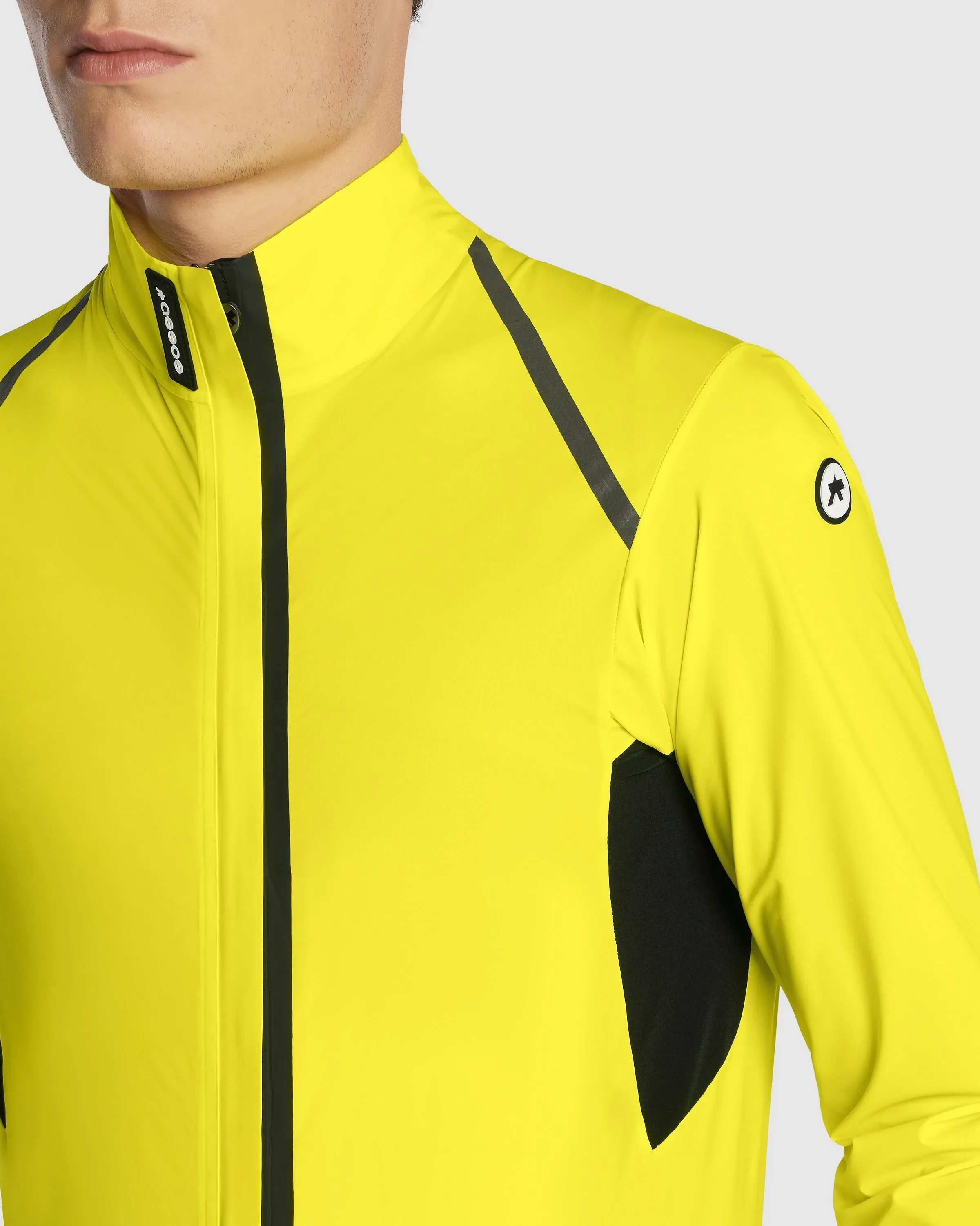 ASSOS MILLE GTS WASSERSCHNAUZE Rain Jacket S11 - Yellow - Image 9