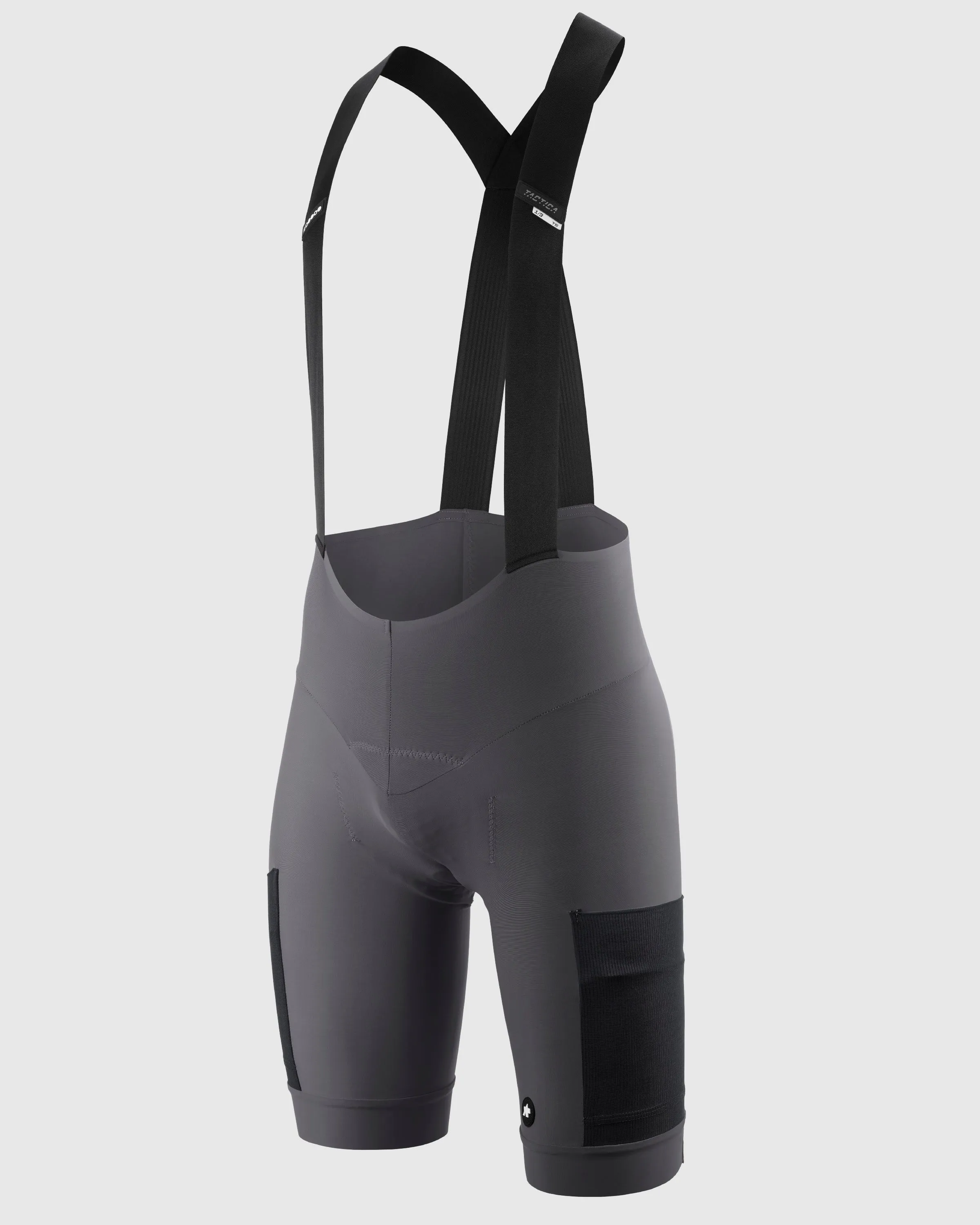 ASSOS TACTICA Kieskäfer Gravel Bib Shorts T5 - Grey - Image 3