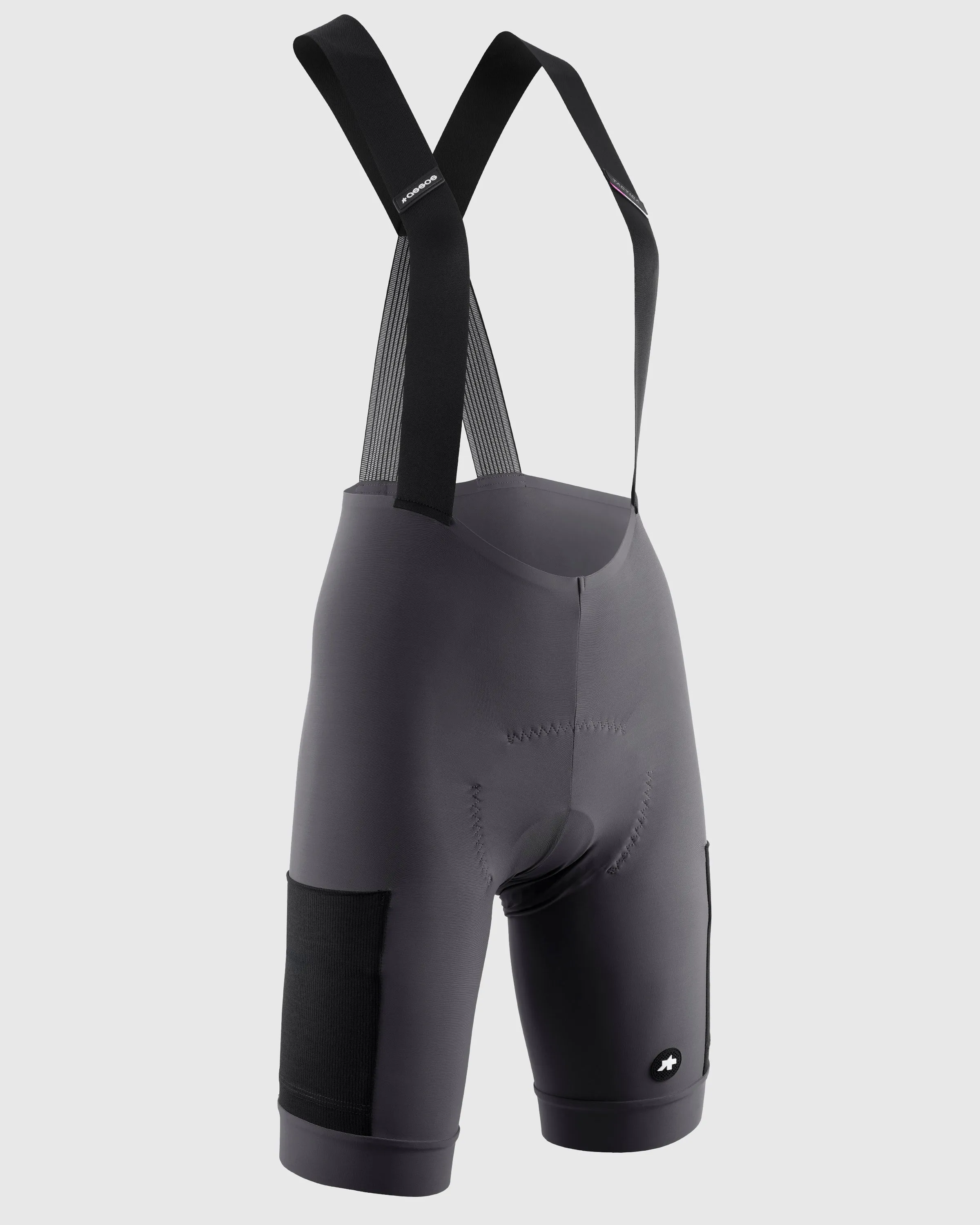 ASSOS TACTICA Kieskäfer women's gravel Bib Shorts T5 - Grey - Image 3