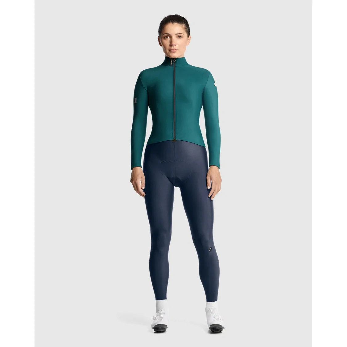 ASSOS Uma GT 2/3 LS Women Jersey C2 - Foundation Green - Image 3