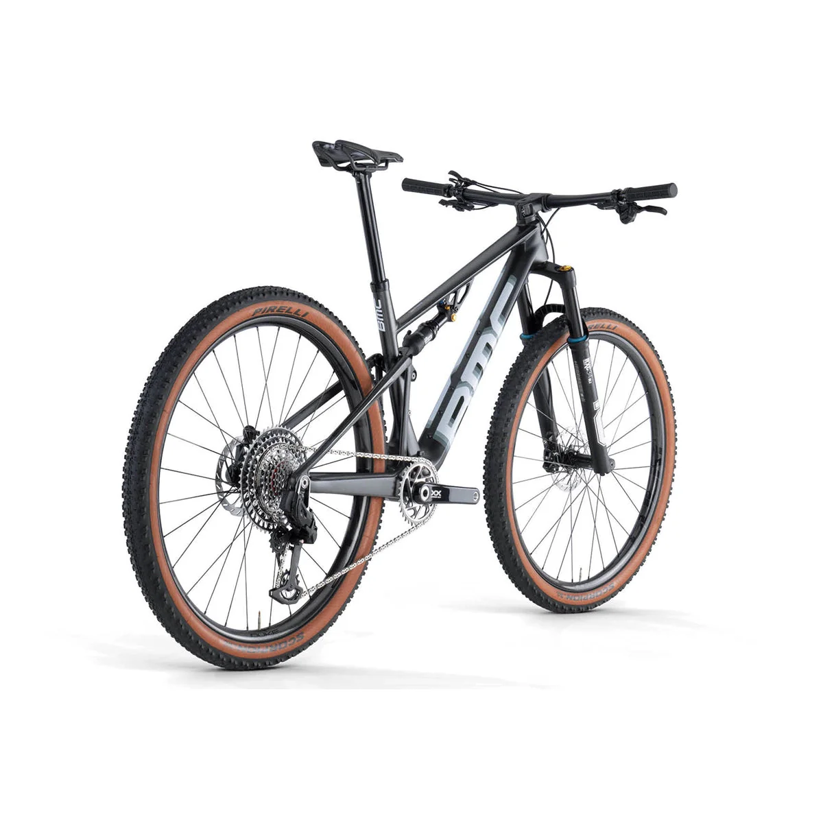 BMC Fourstroke 01 Team Sram XX SL Eagle 1x12 Öhlins Suspension Mountain Bike PRELOVED - Carbon Black/White - Image 3