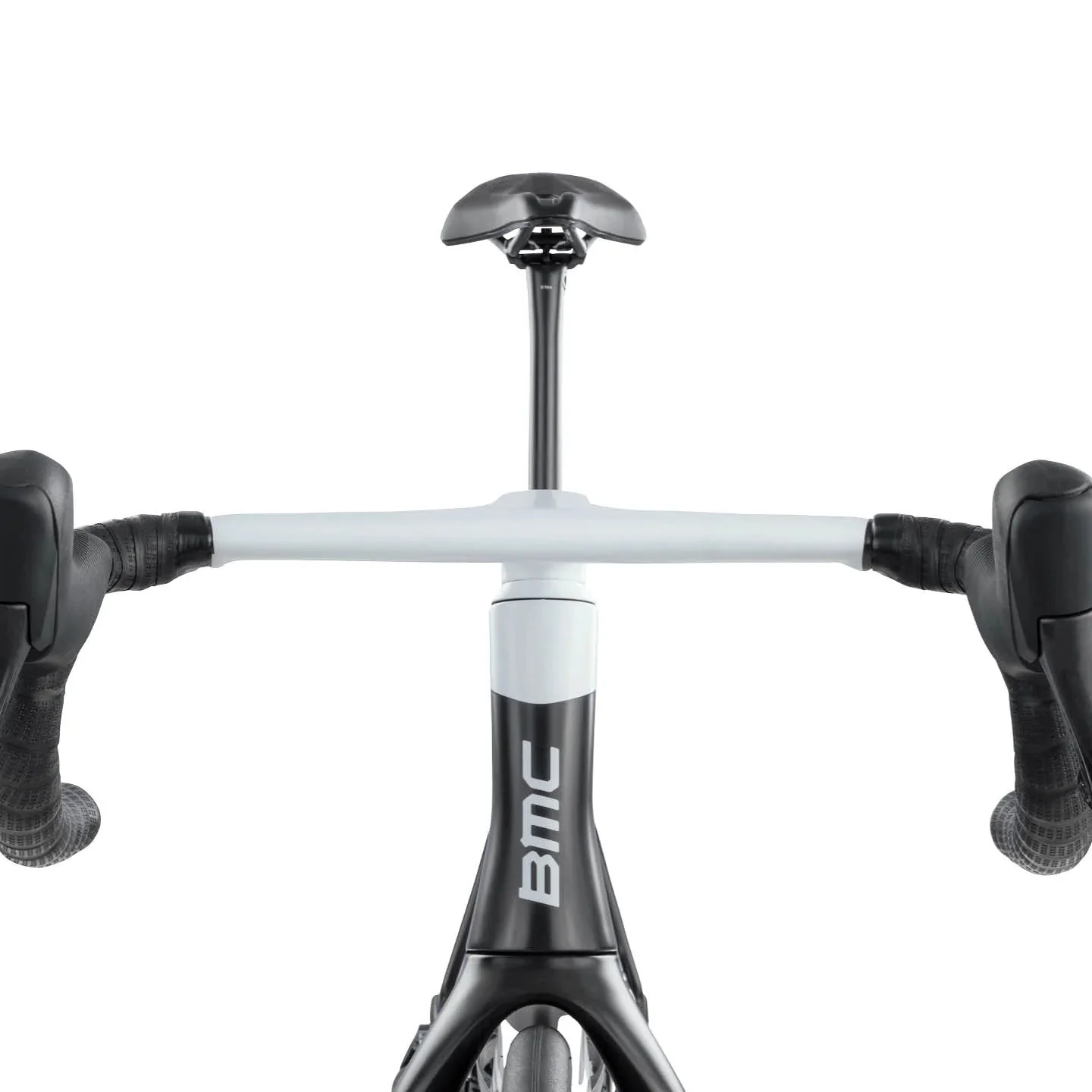 BMC Teammachine R01 MOD Road Frameset - Carbon Black / Neon Red - Image 4