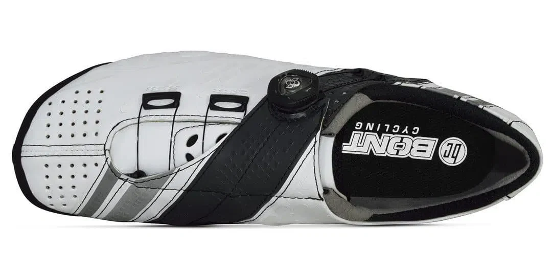 BONT Road Cycling Shoes Helix - White/Charcoal - Image 3