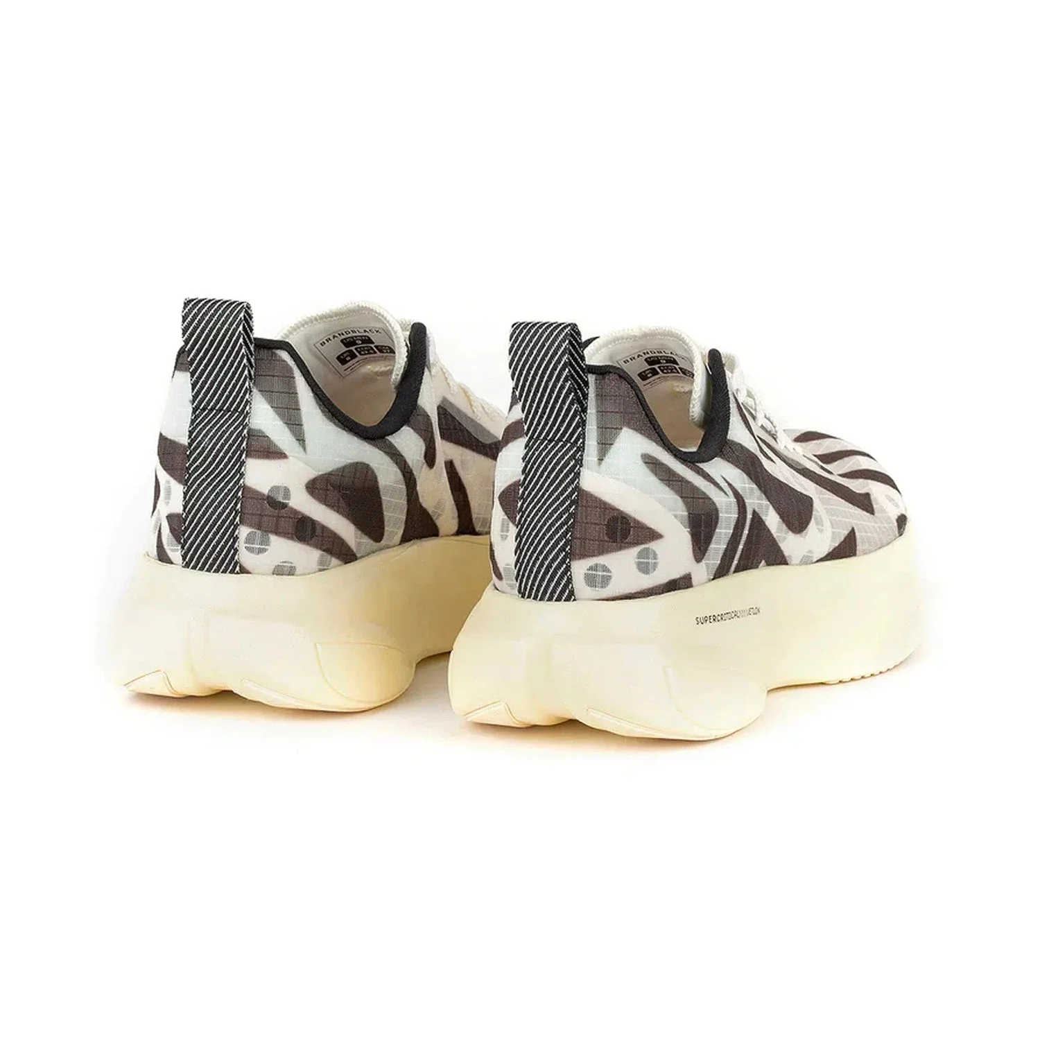 BRANDBLACK Casual Shoes Kaiju - White/Black - Image 2