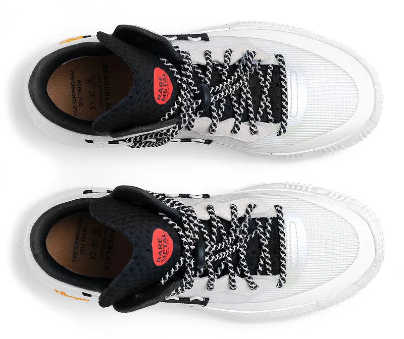 BRANDBLACK Rare Metal II Casual Shoes - Silver Black - Image 4