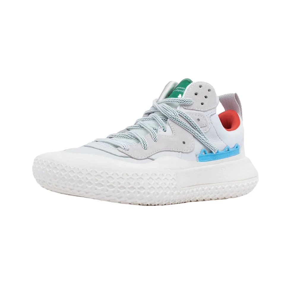 BRANDBLACK Rare Metal LX Evo Casual Shoes - White/Red/Blue WRDB - Image 2