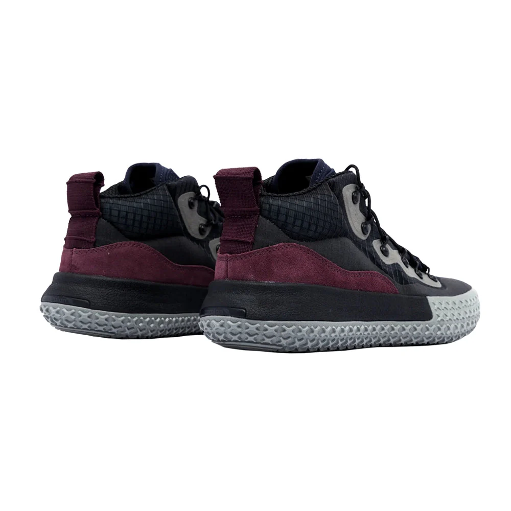 BRANDBLACK Sansin Evo Casual Shoes - BKON Black/Grey/Burgundy - Image 3