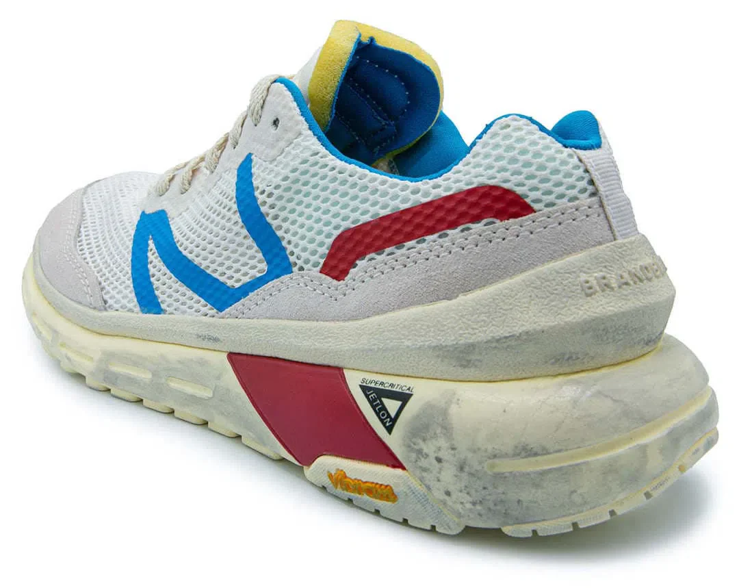 BRANDBLACK Specter Super Critical 2.0 Casual Shoes - White/Blue/Red - Image 3