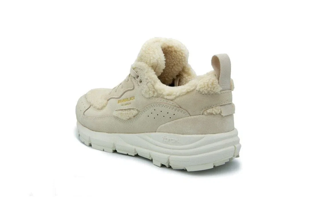 BRANDBLACK Nomo 2.0 Casual Shoes Faux Shearling Natural Shearling - NASH - Image 3