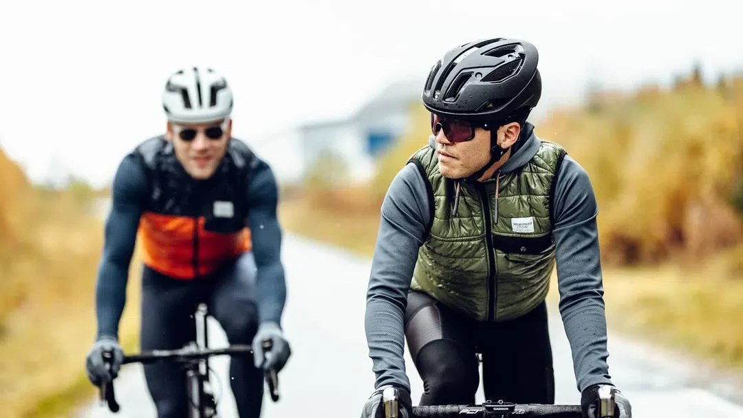 CAFE DU CYCLISTE Albertine Gilet - Khaki - Image 4