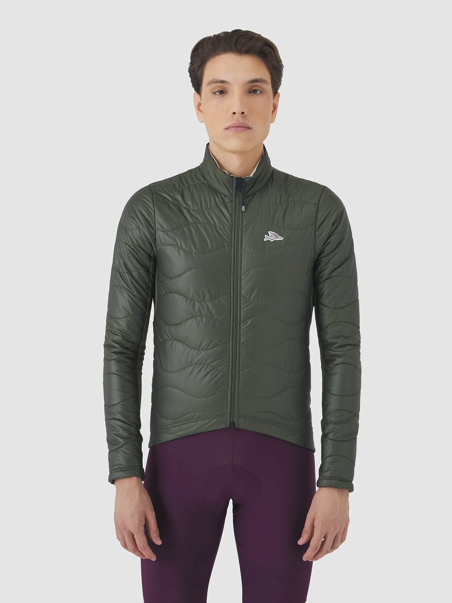 CAFÉ DU CYCLISTE Albertine  - Khaki - Image 3