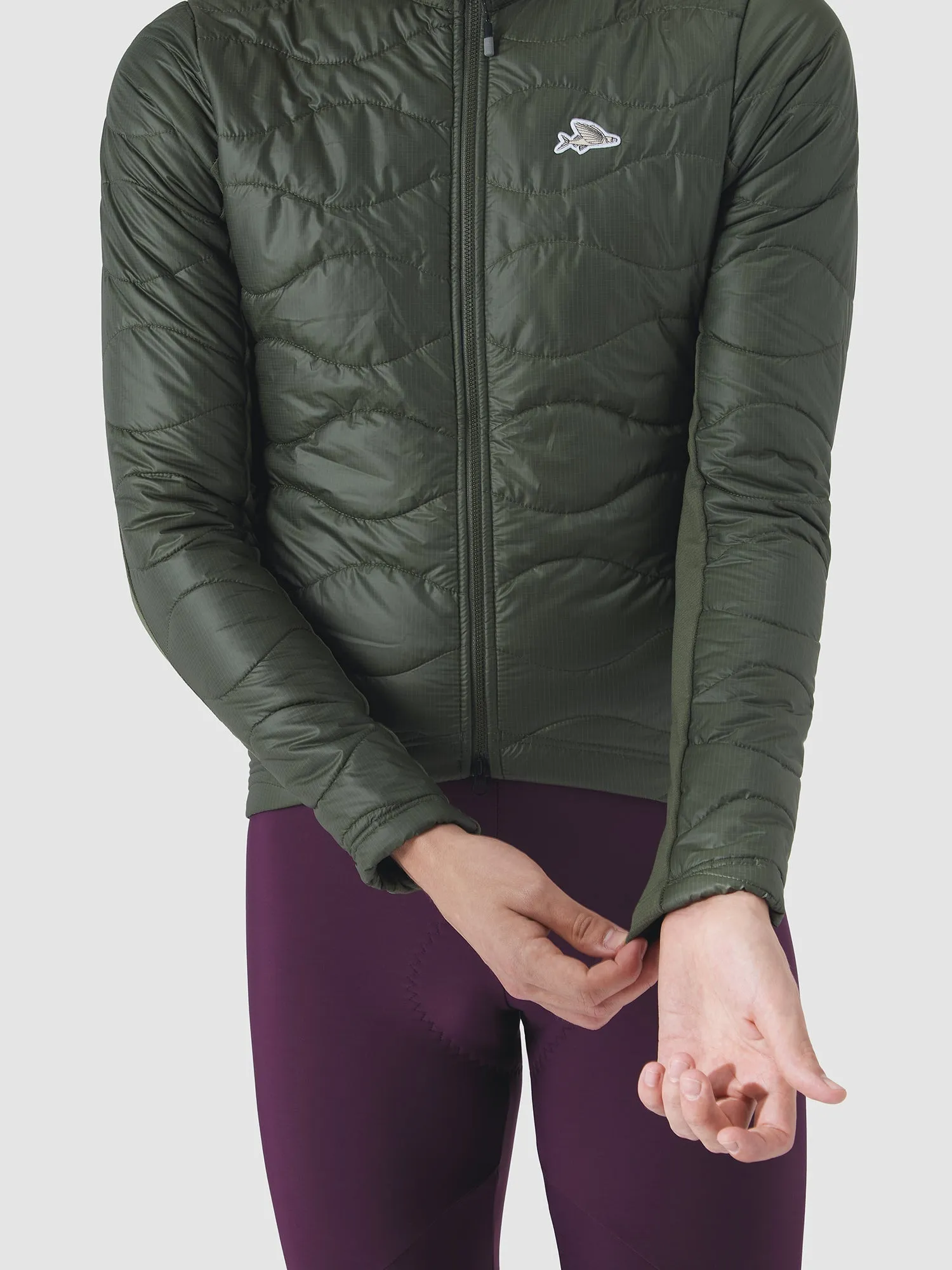 CAFÉ DU CYCLISTE Albertine  - Khaki - Image 5