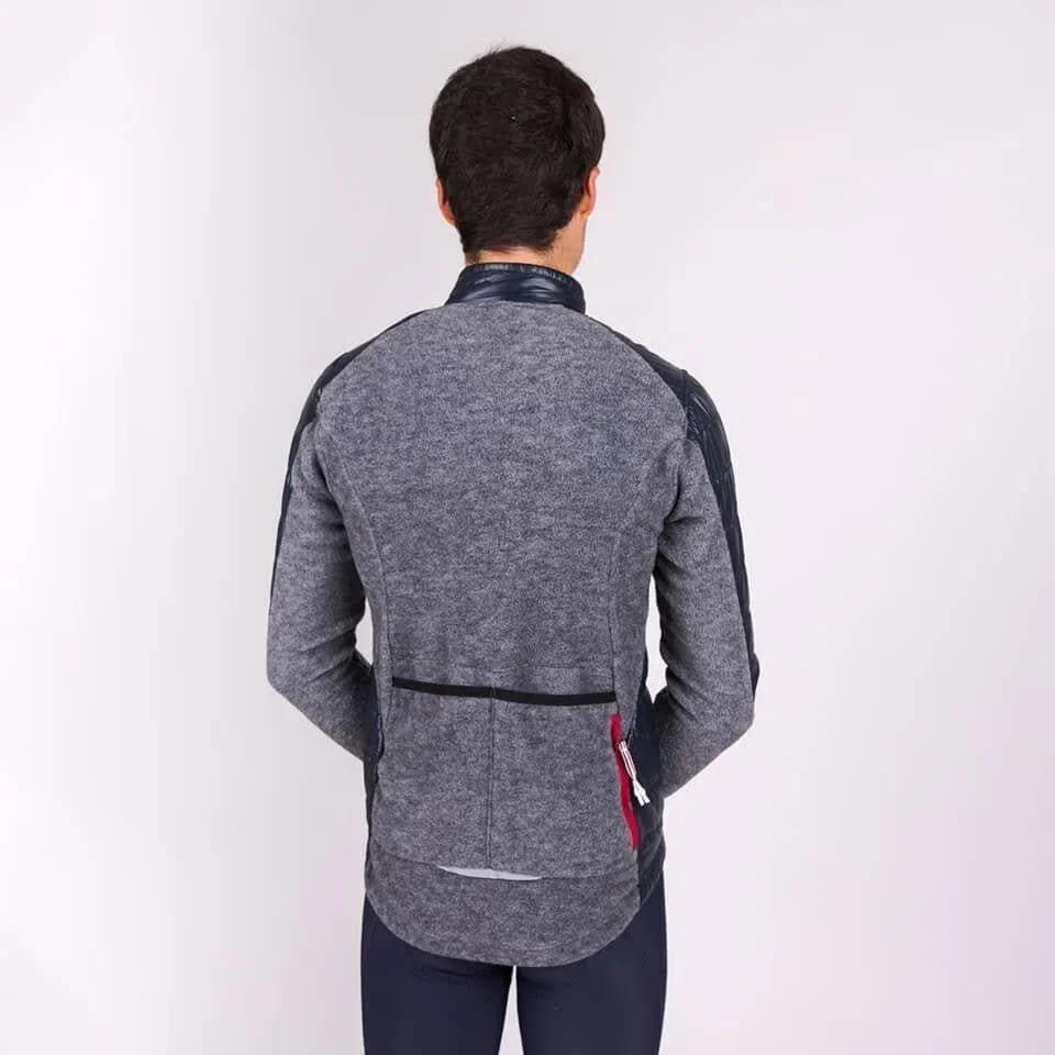 CAFE DU CYCLISTE Albertine Thermal Jacket - Navy - Image 5