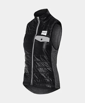 CAFE DU CYCLISTE Albertine Women Gilet - Black - Image 3