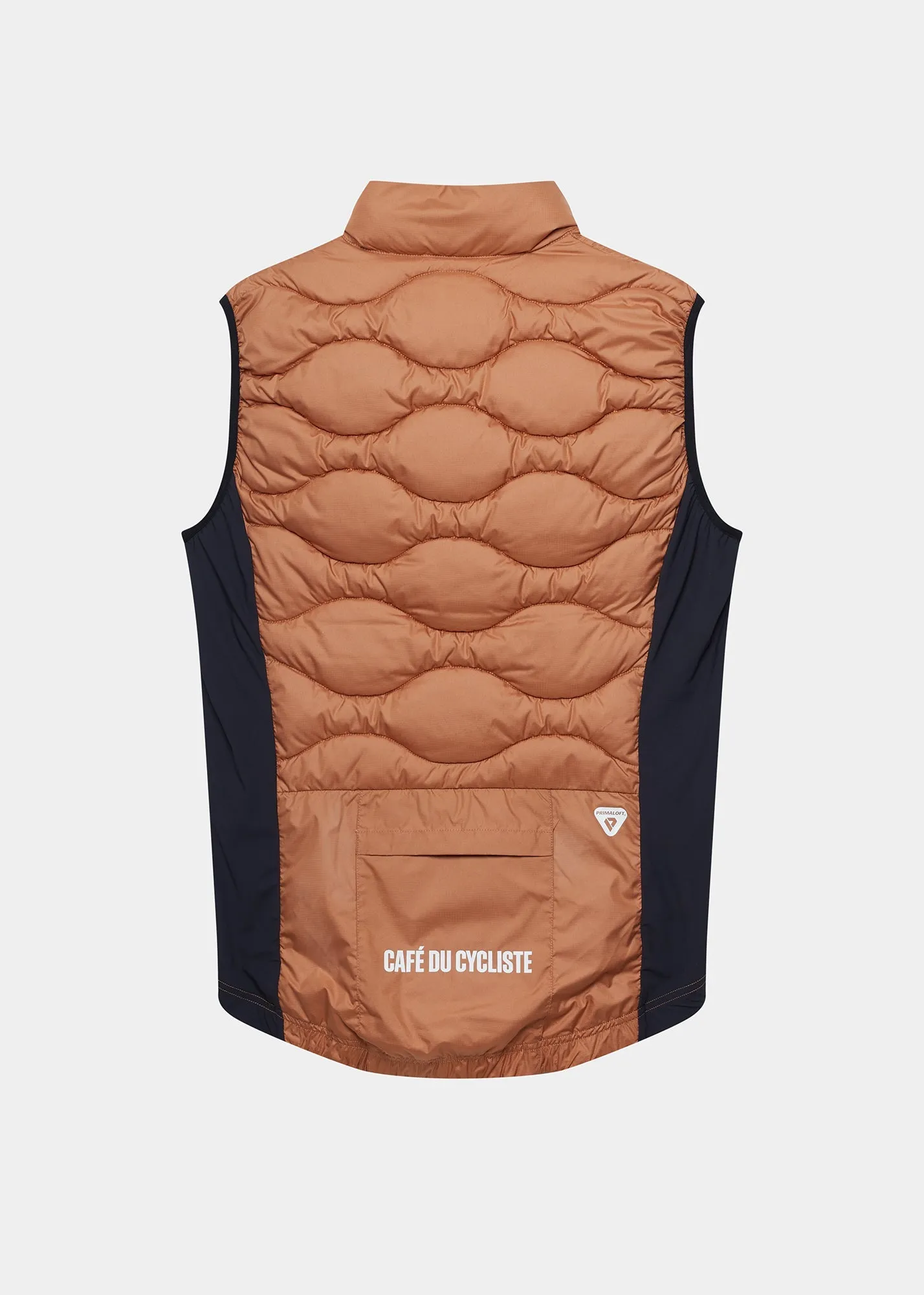 CAFE DU CYCLISTE Alexia Thermal Gilet - Cashew - Image 2