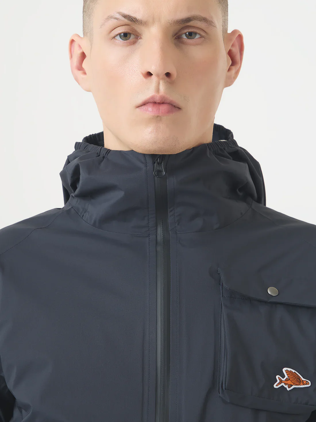 CAFE DU CYCLISTE Alizee Rain Jacket - Anthracite - Image 4