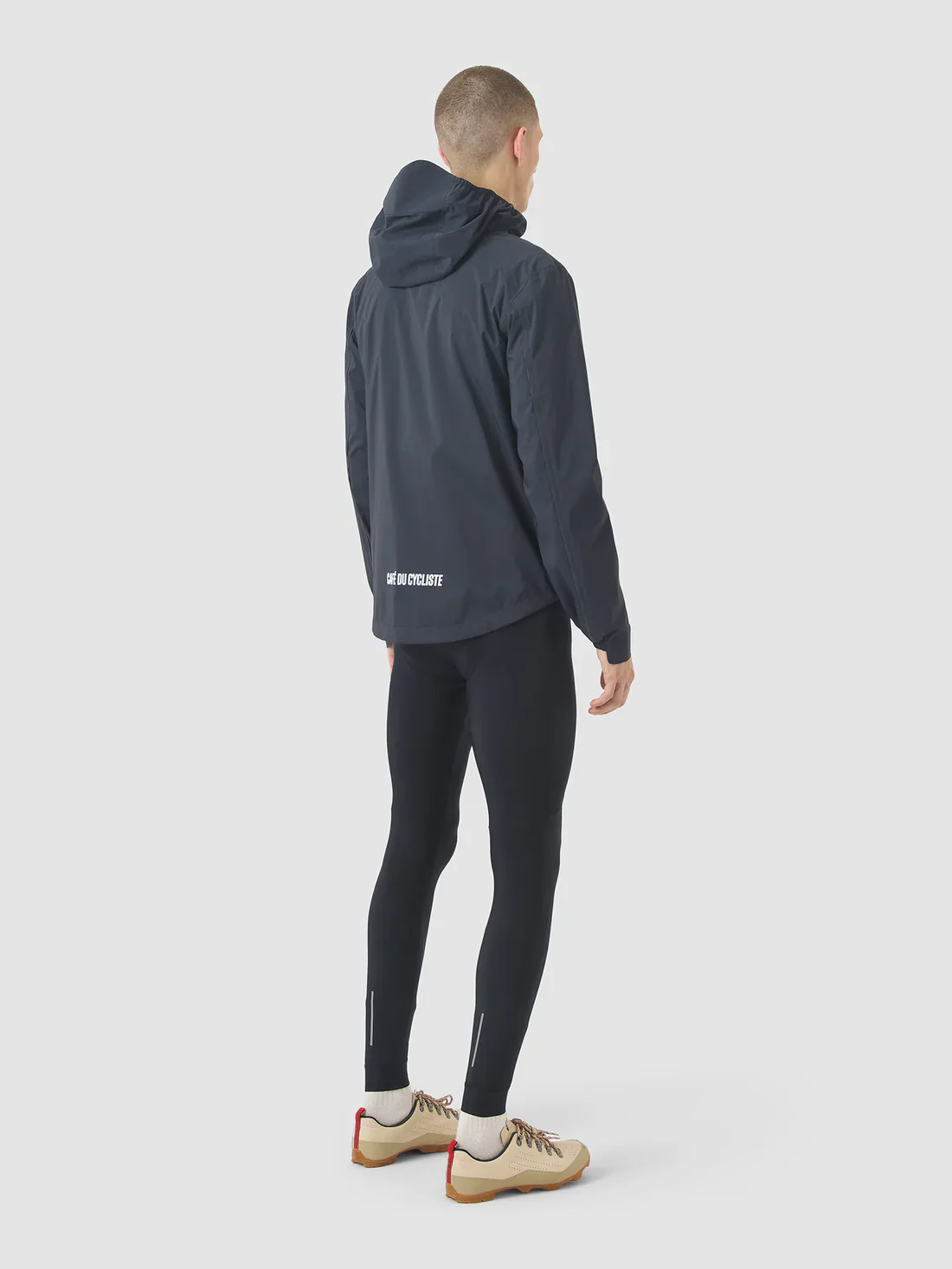 CAFE DU CYCLISTE Alizee Rain Jacket - Anthracite - Image 7