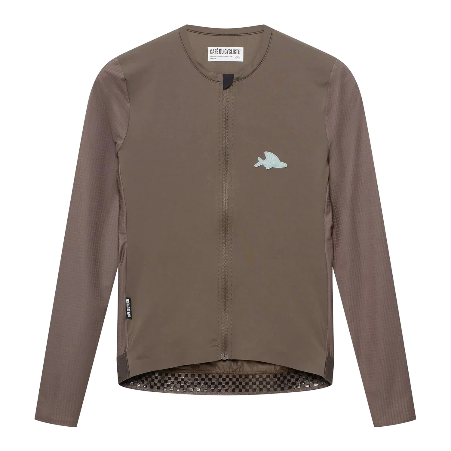 CAFE DU CYCLISTE Andrea Super Light Women LS Jersey - Carob