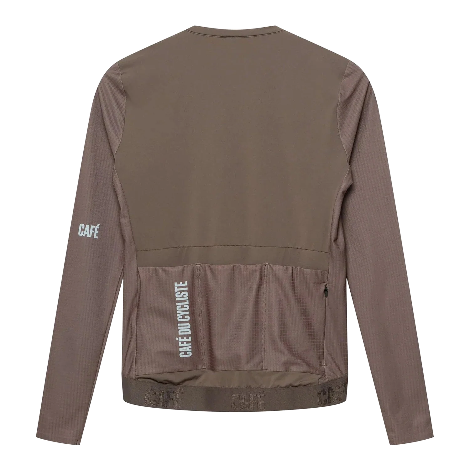 CAFE DU CYCLISTE Andrea Super Light Women LS Jersey - Carob - Image 2
