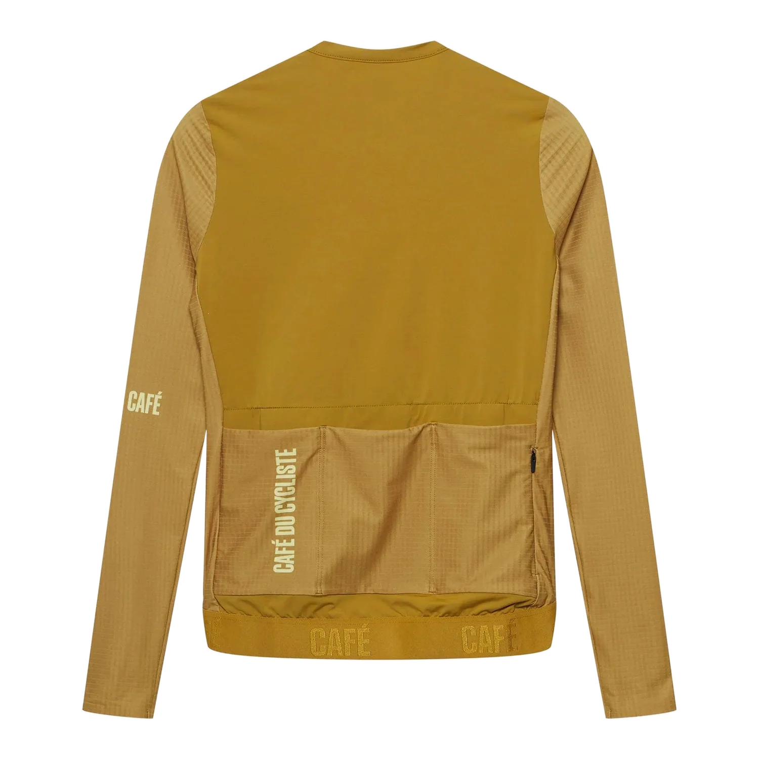 CAFE DU CYCLISTE Andrea Women LS Jersey - Golden Olive - Image 2