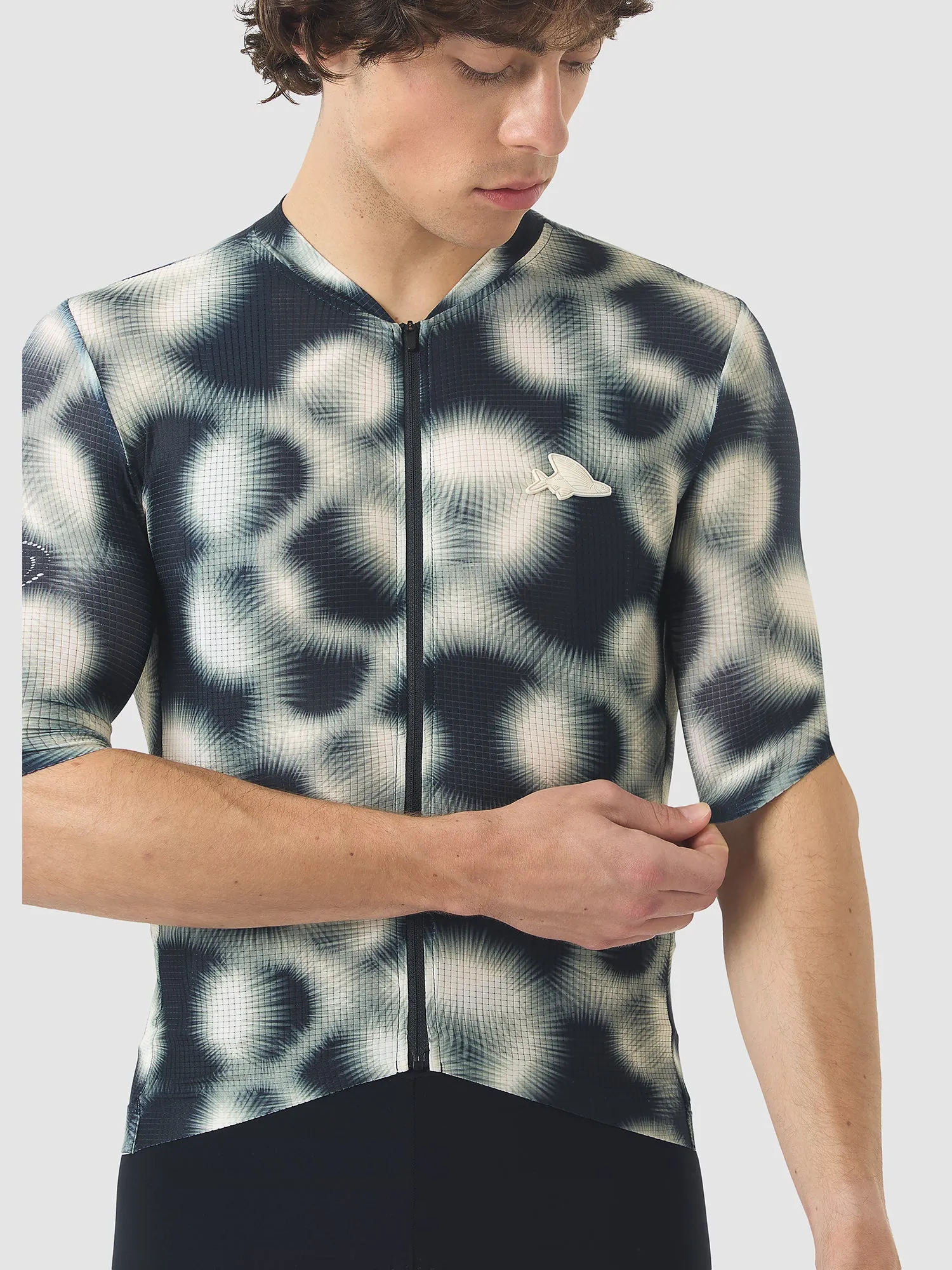 CAFÉ DU CYCLISTE Angeline Jersey - Supersonic Fog - Image 4