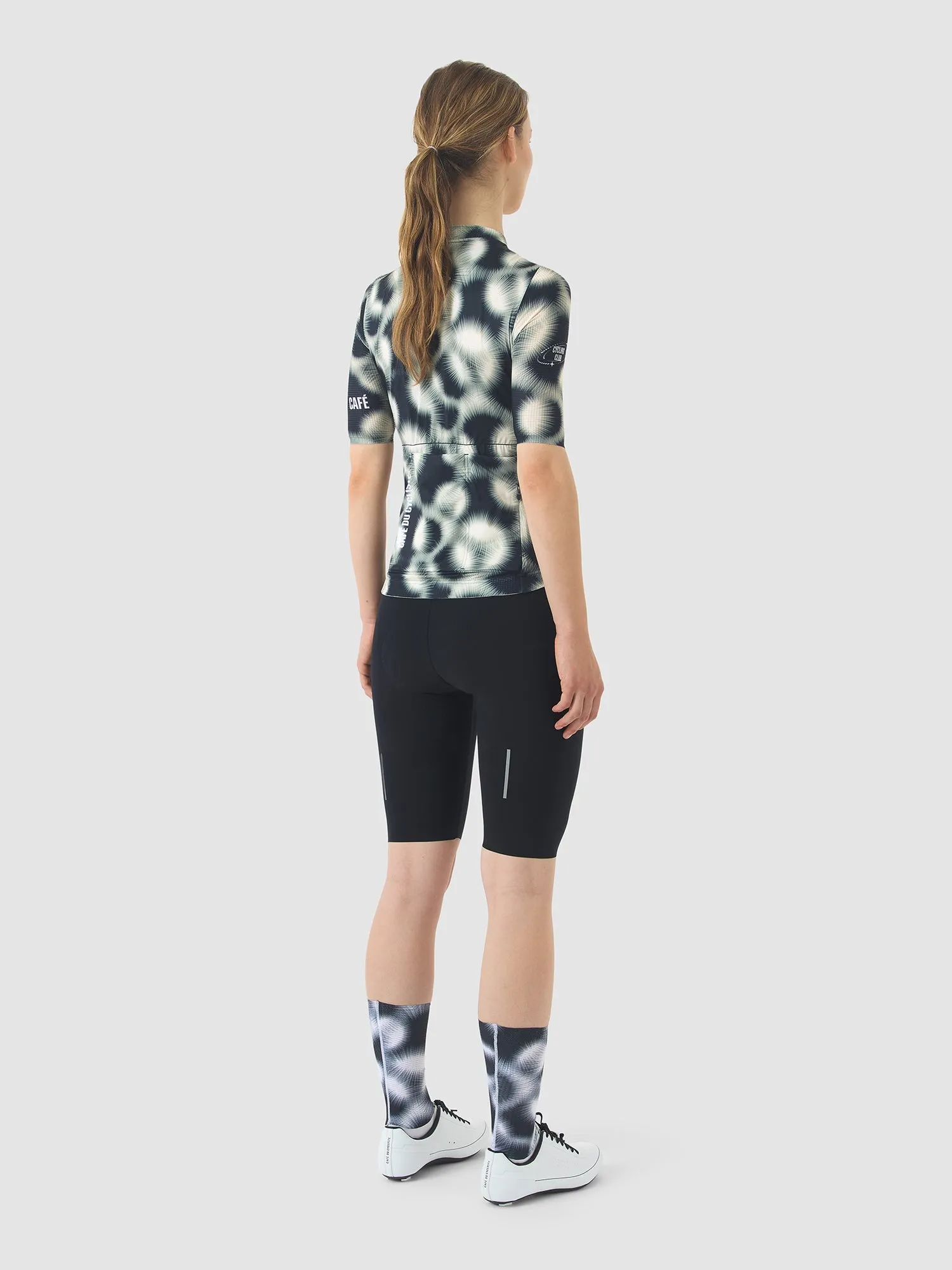 CAFE DU CYCLISTE Angeline Ultralight Women Jersey - Supersonic Fog - Image 2