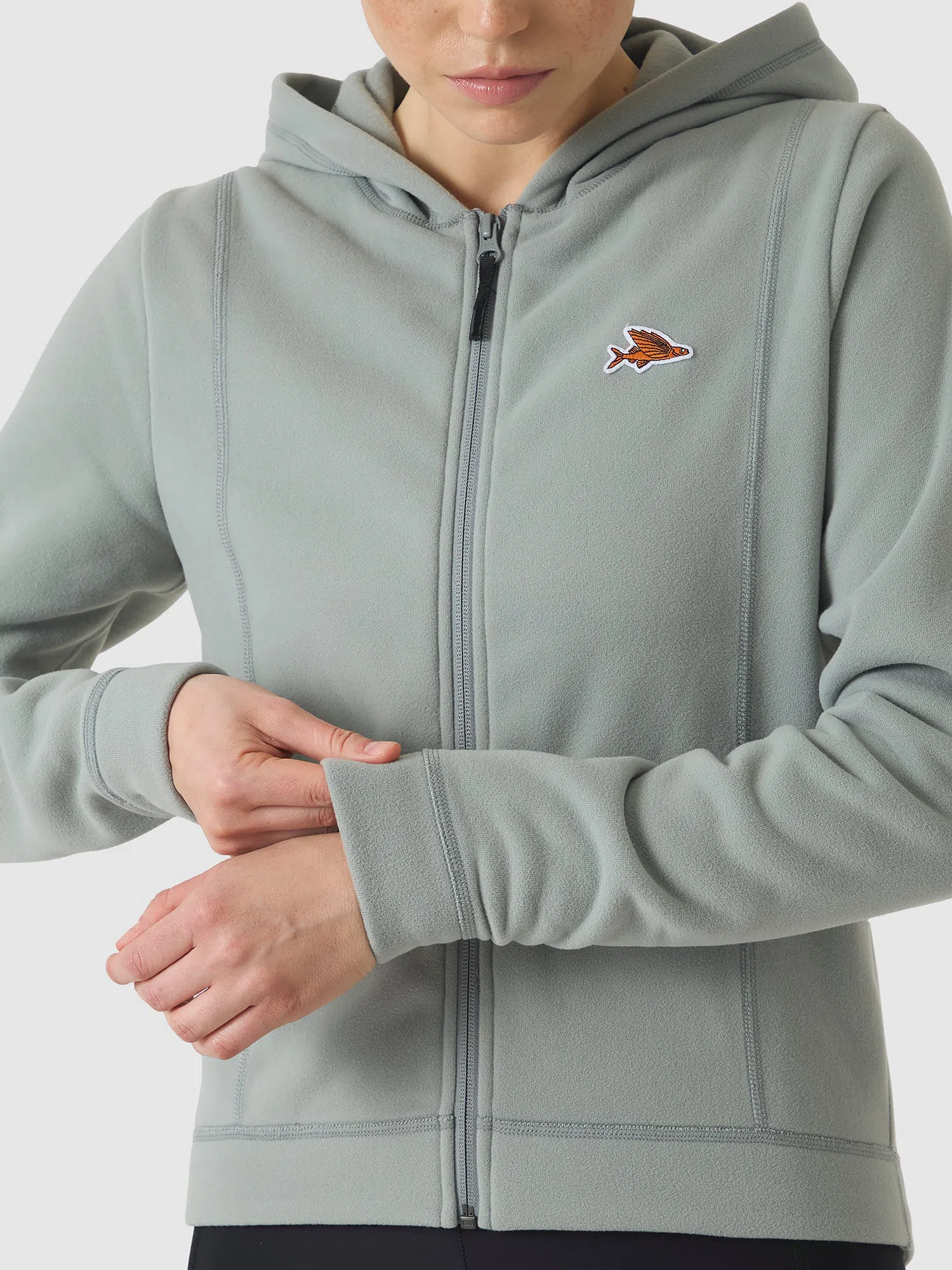 CAFE DU CYCLISTE Apolline Outlands Long Sleeve Jersey - Mountain Fog - Image 6